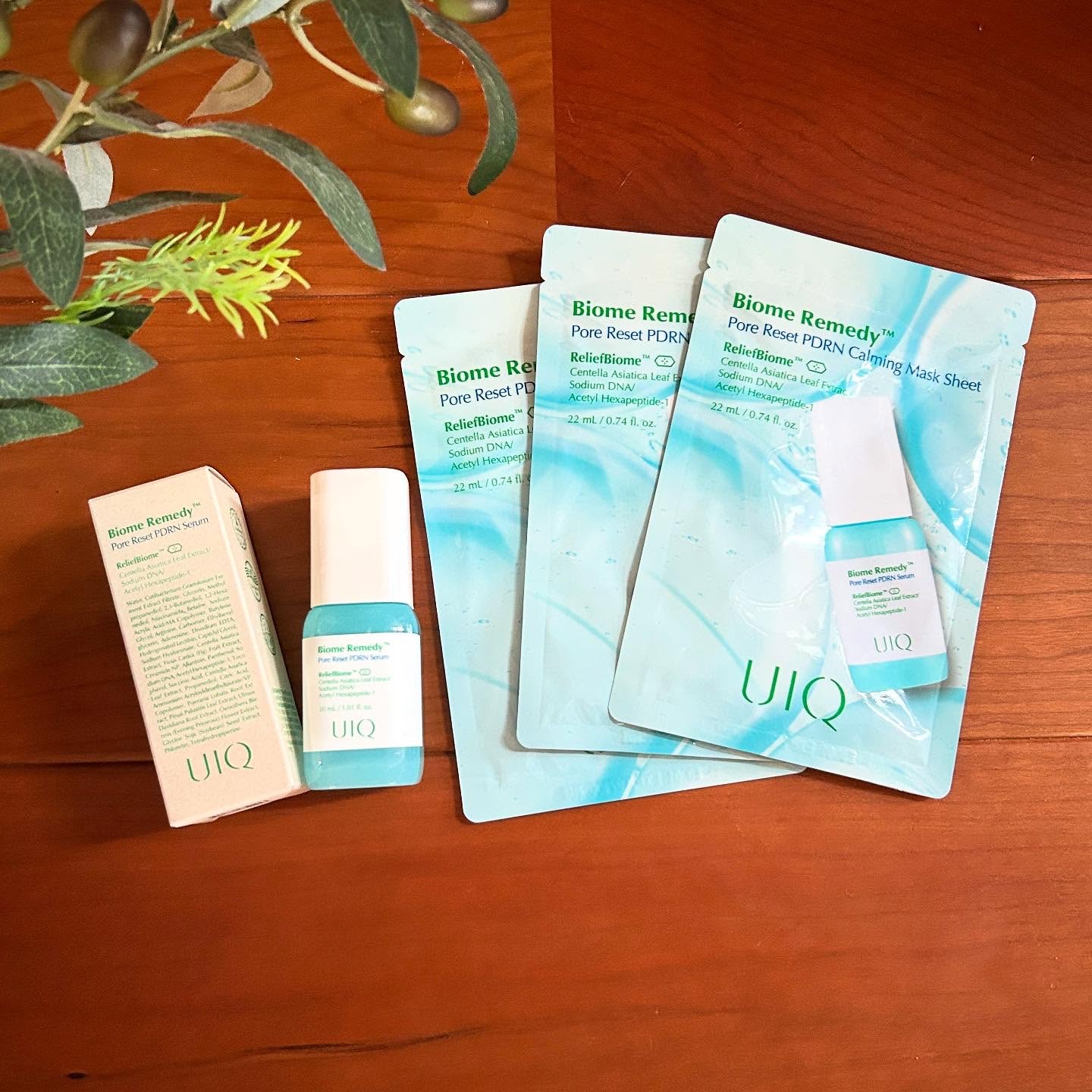 バイオームレメディポアリセットPDRN カーミングマスク/UIQ/シートマスク・パックを使ったクチコミ（1枚目）