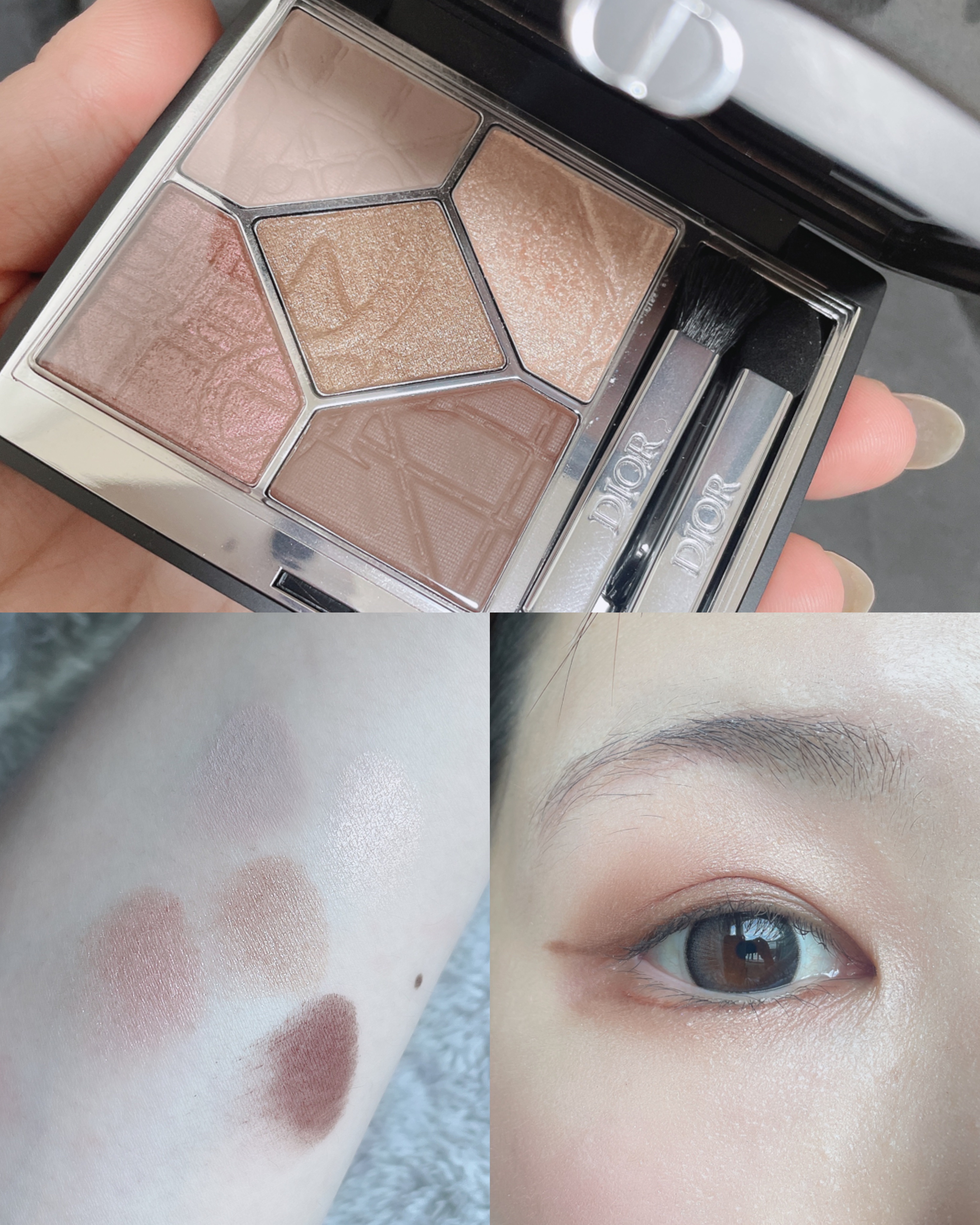 【旧】ディオールショウ サンク クルール（限定品）/Dior/アイシャドウを使ったクチコミ（2枚目）