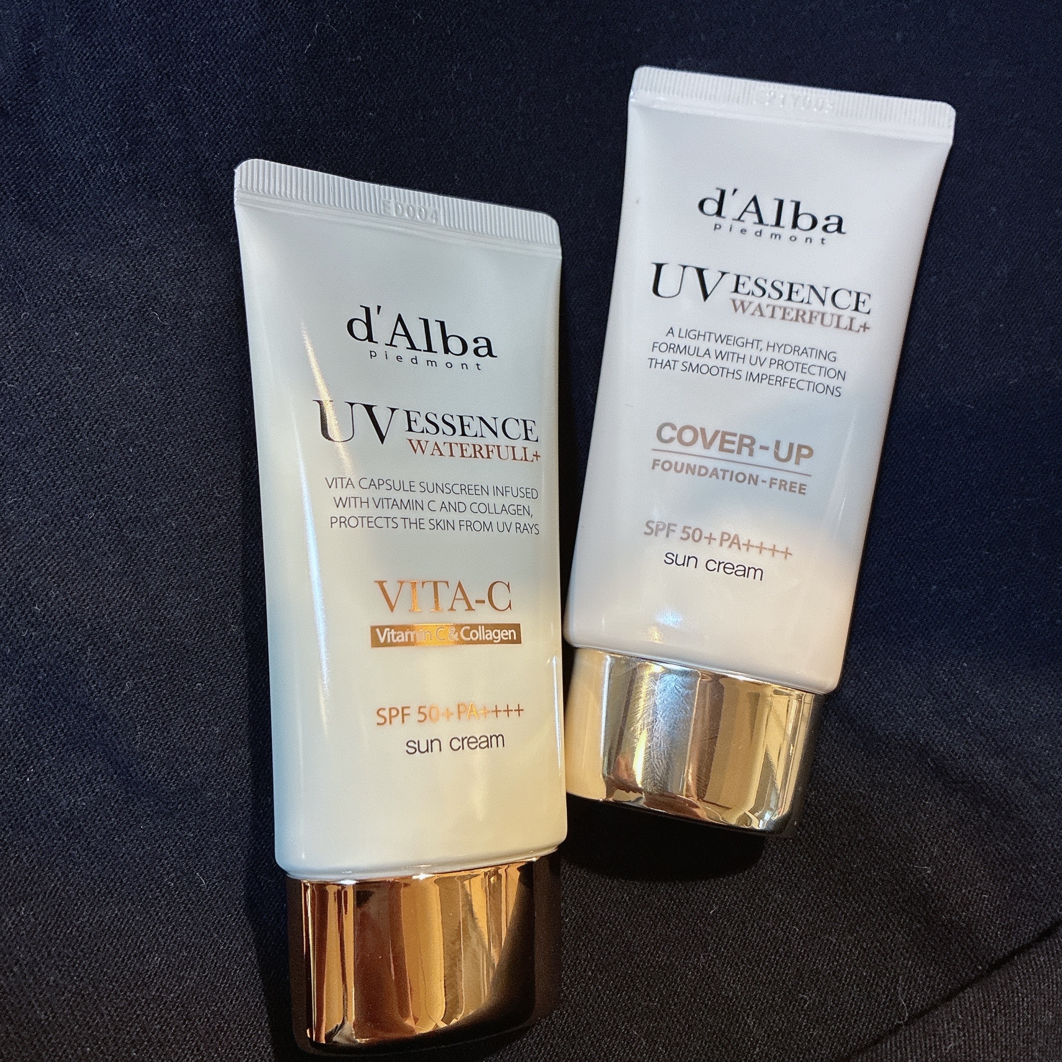 ウォータフルトーンアップサンクリーム（カバーベージュ）/ダルバ/日焼け止め・UVケアを使ったクチコミ（1枚目）