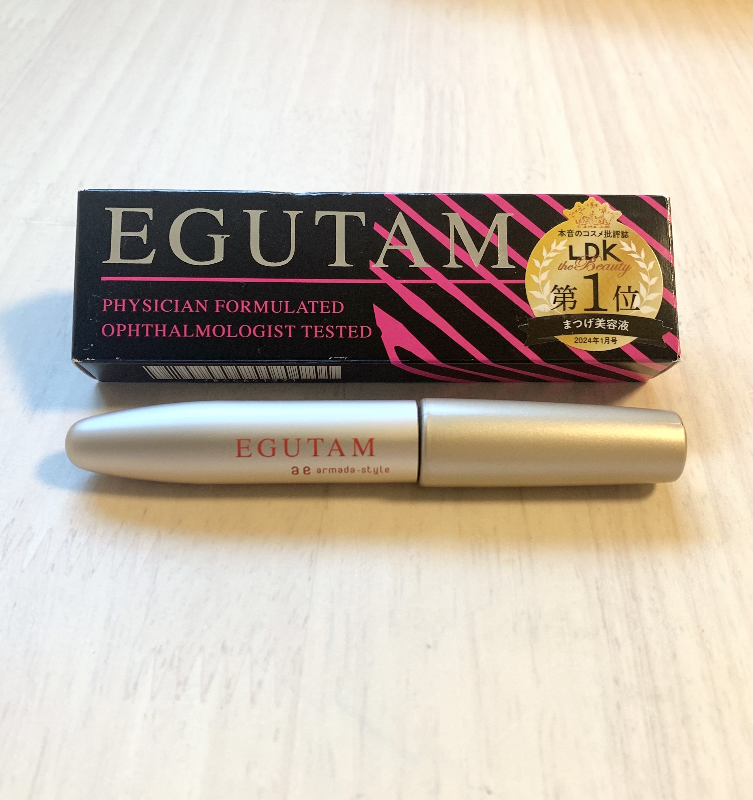 エグータム/アルマダスタイル/まつげ美容液を使ったクチコミ（1枚目）