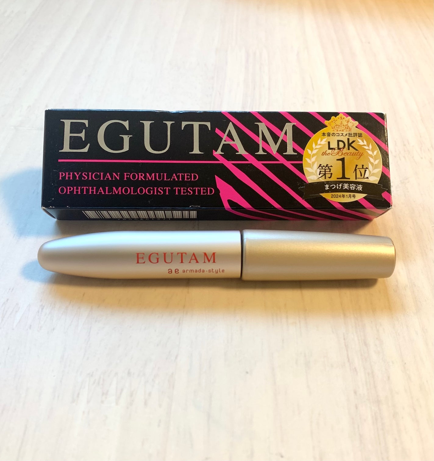 エグータム/アルマダスタイル/まつげ美容液を使ったクチコミ(1枚目)