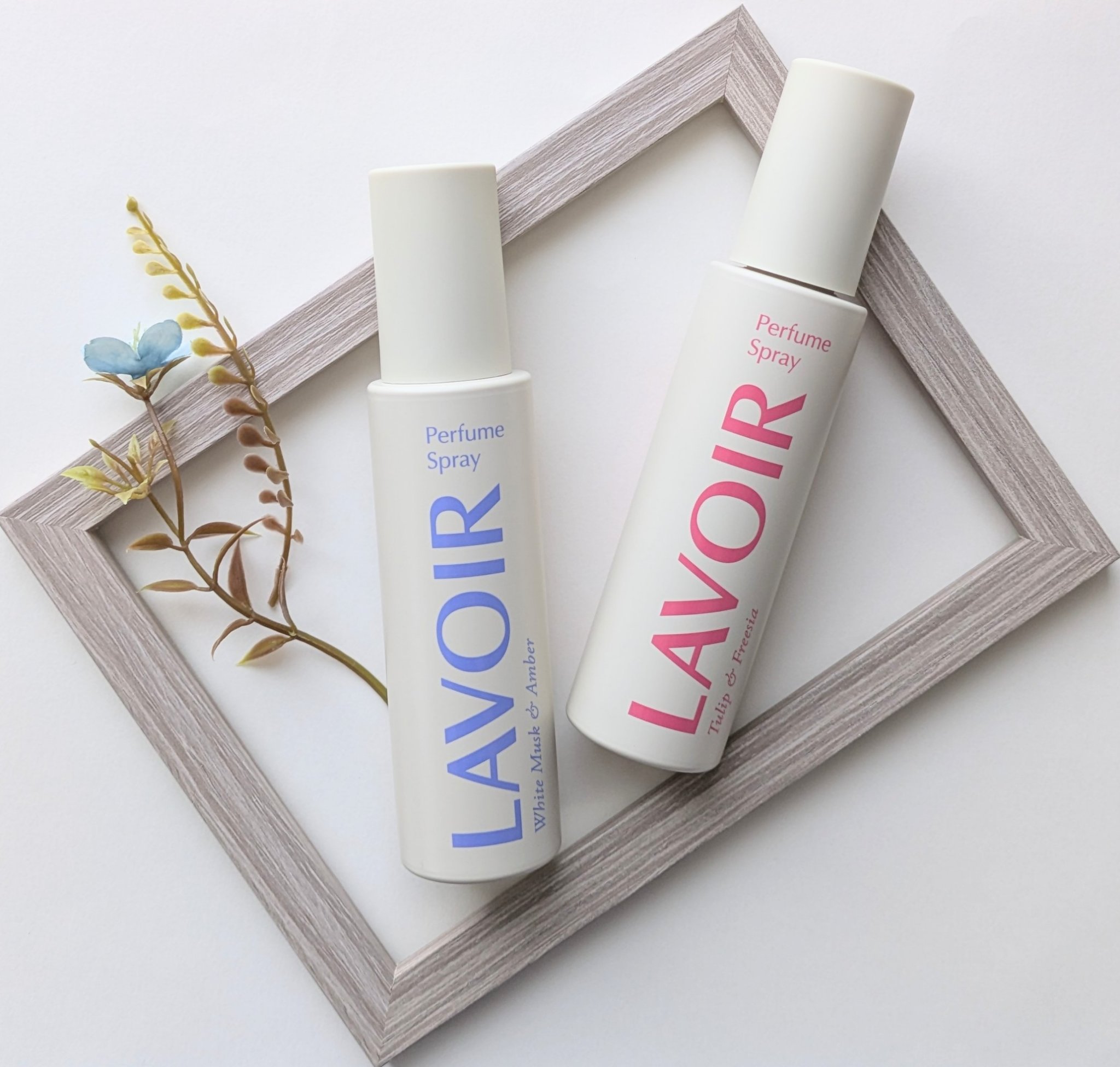 パフュームスプレー ホワイトムスク＆アンバー/LAVOIR/香水(その他)を使ったクチコミ（1枚目）