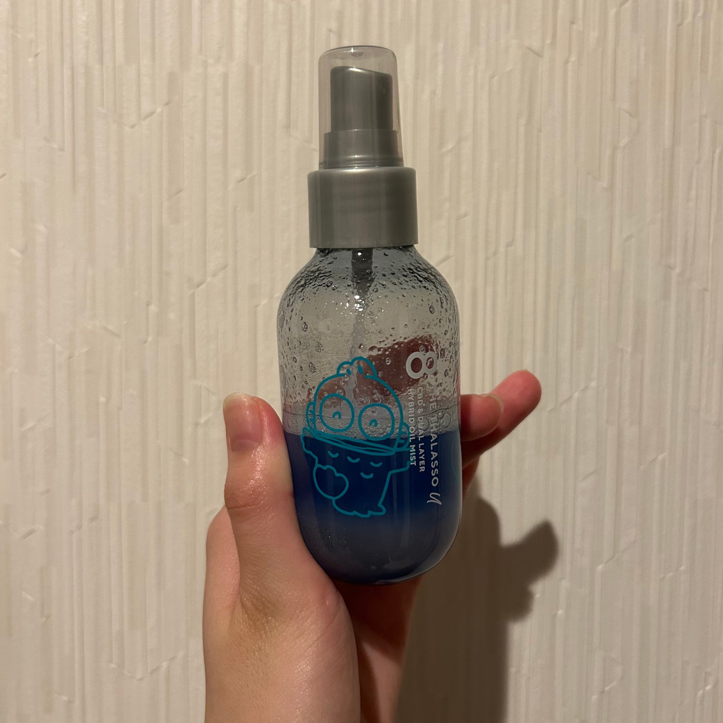 ユー CBD&デュアルレイヤー ハイブリッド オイルミスト/エイトザタラソ/ヘアミストを使ったクチコミ(1枚目)