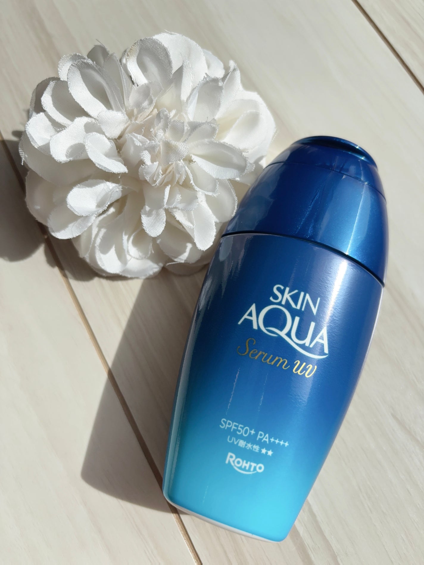 スキンアクア ヒアルロンセラムUV/スキンアクア/日焼け止めローションを使ったクチコミ(3枚目)