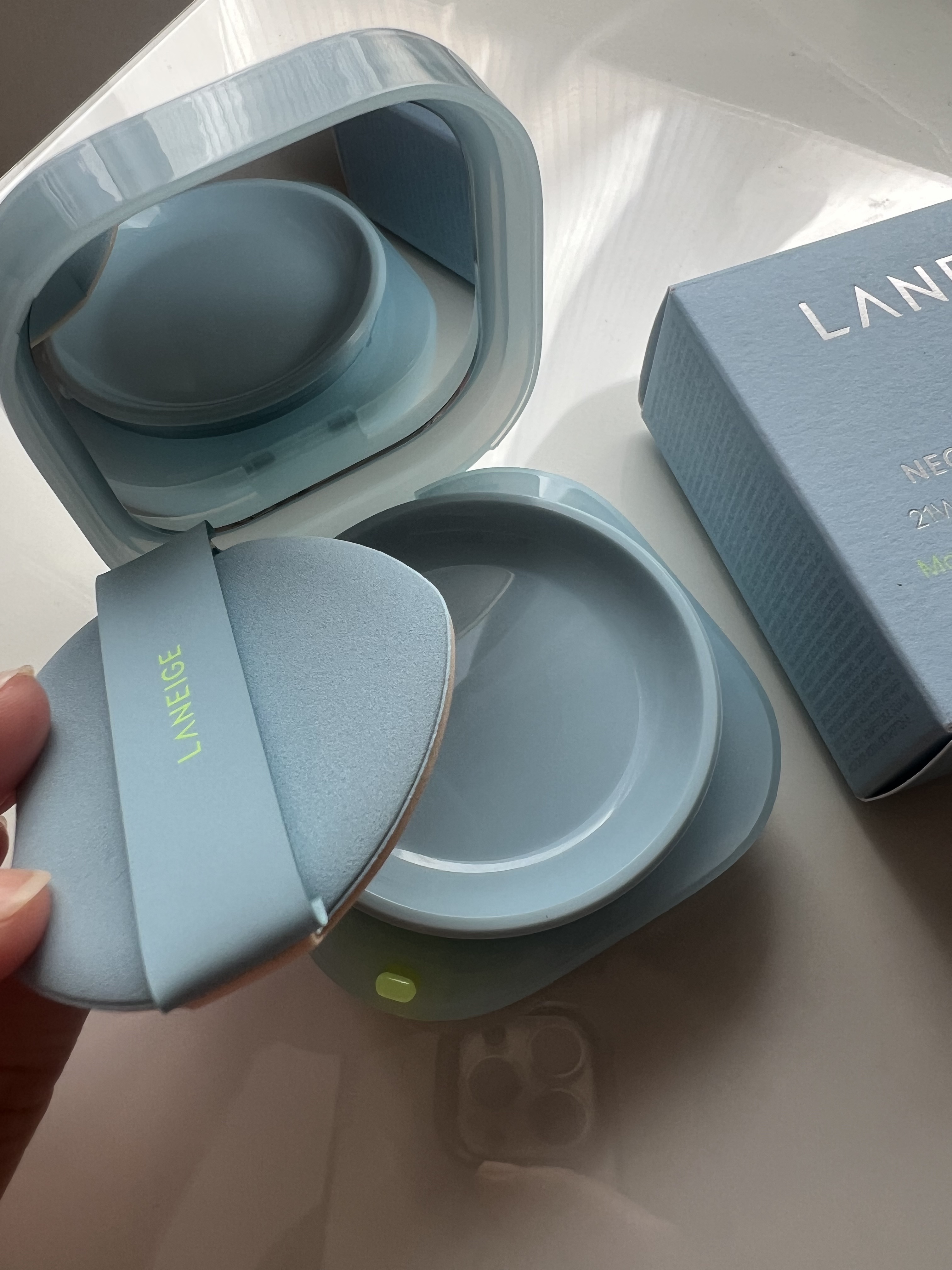 ラネージュ ネオクッション ミュイ ​/LANEIGE/クッションファンデーションを使ったクチコミ（3枚目）