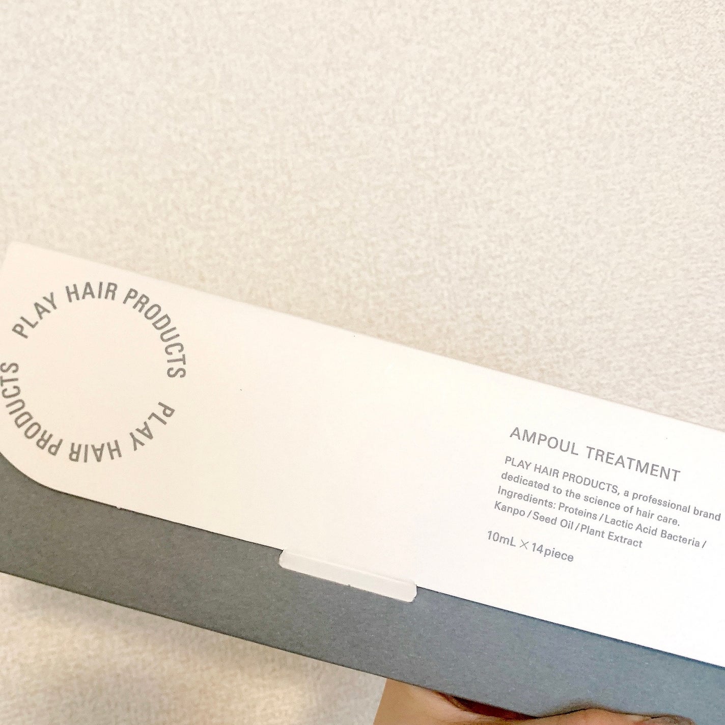アンプルトリートメント/PLAY HAIR PRODUCTS/アウトバストリートメントを使ったクチコミ(1枚目)