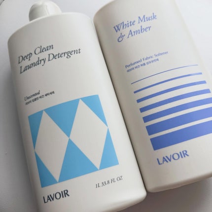 パフュームヴィーガン柔軟剤 ホワイトムスク&アンバー/LAVOIR/柔軟剤を使ったクチコミ(2枚目)