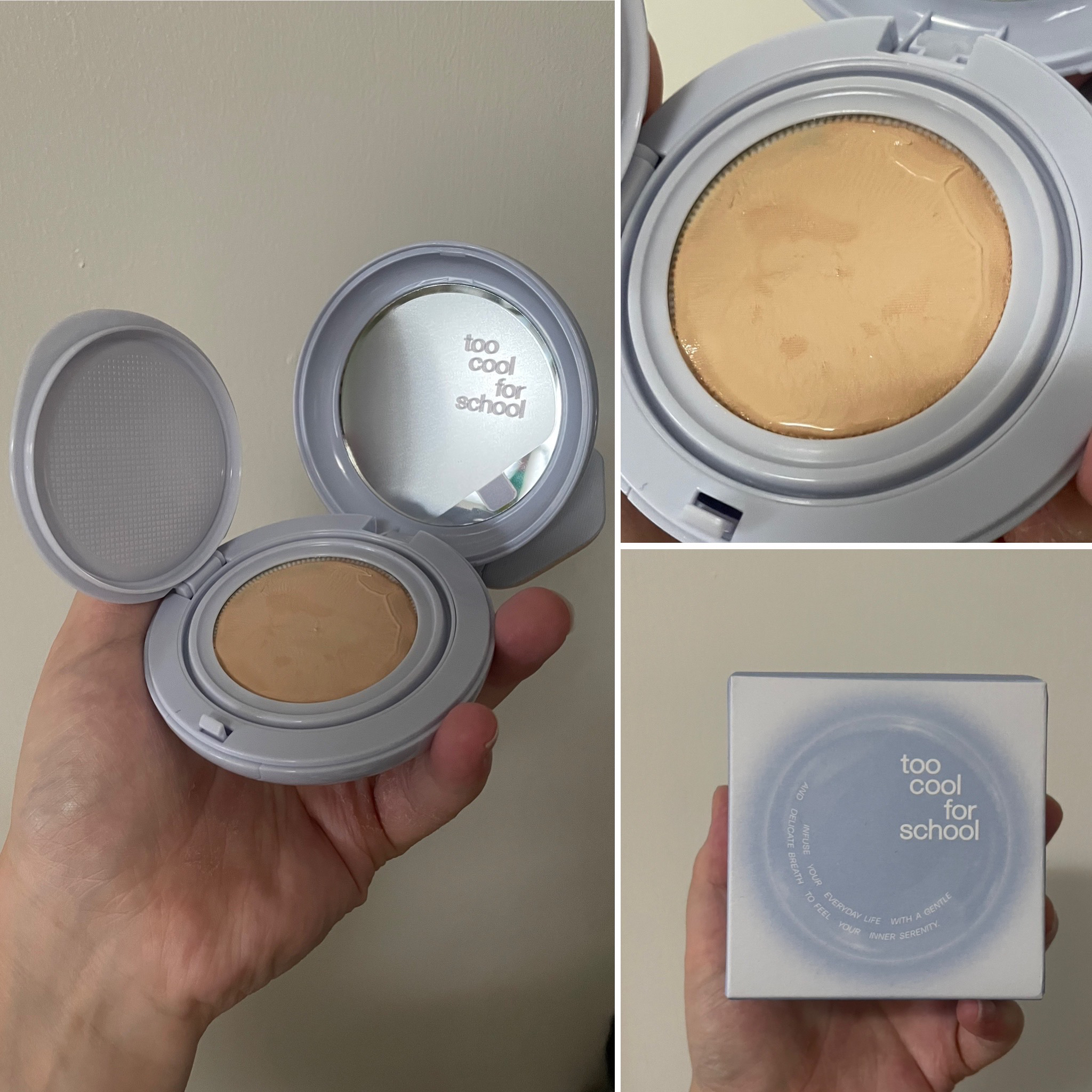 エアーフィットクッション/too cool for school/クッションファンデーションを使ったクチコミ（2枚目）