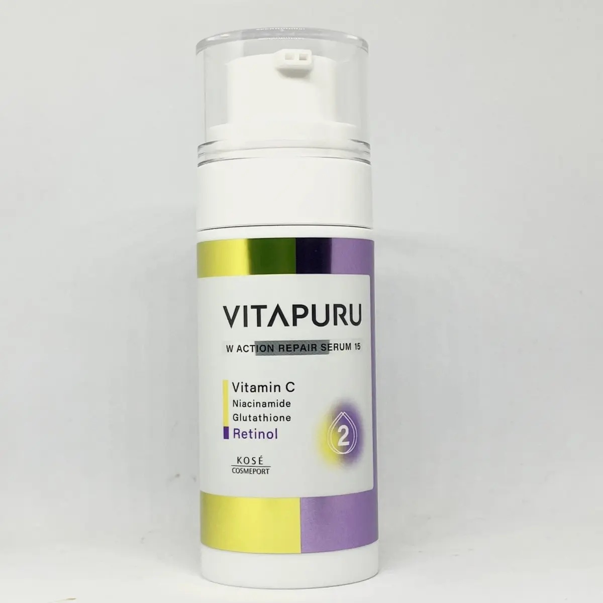 ビタプル ダブルアクション リペアセラム 15/VITAPURU/美容液を使ったクチコミ（1枚目）