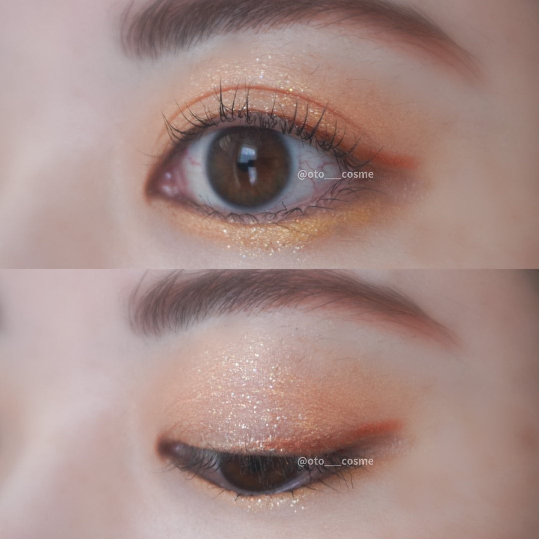 oto|好きを育てるメイクレシピ on LIPS 「イエローメイク🌼春になるとカラーメイクしたくなるね🥰@didi..」(4枚目)