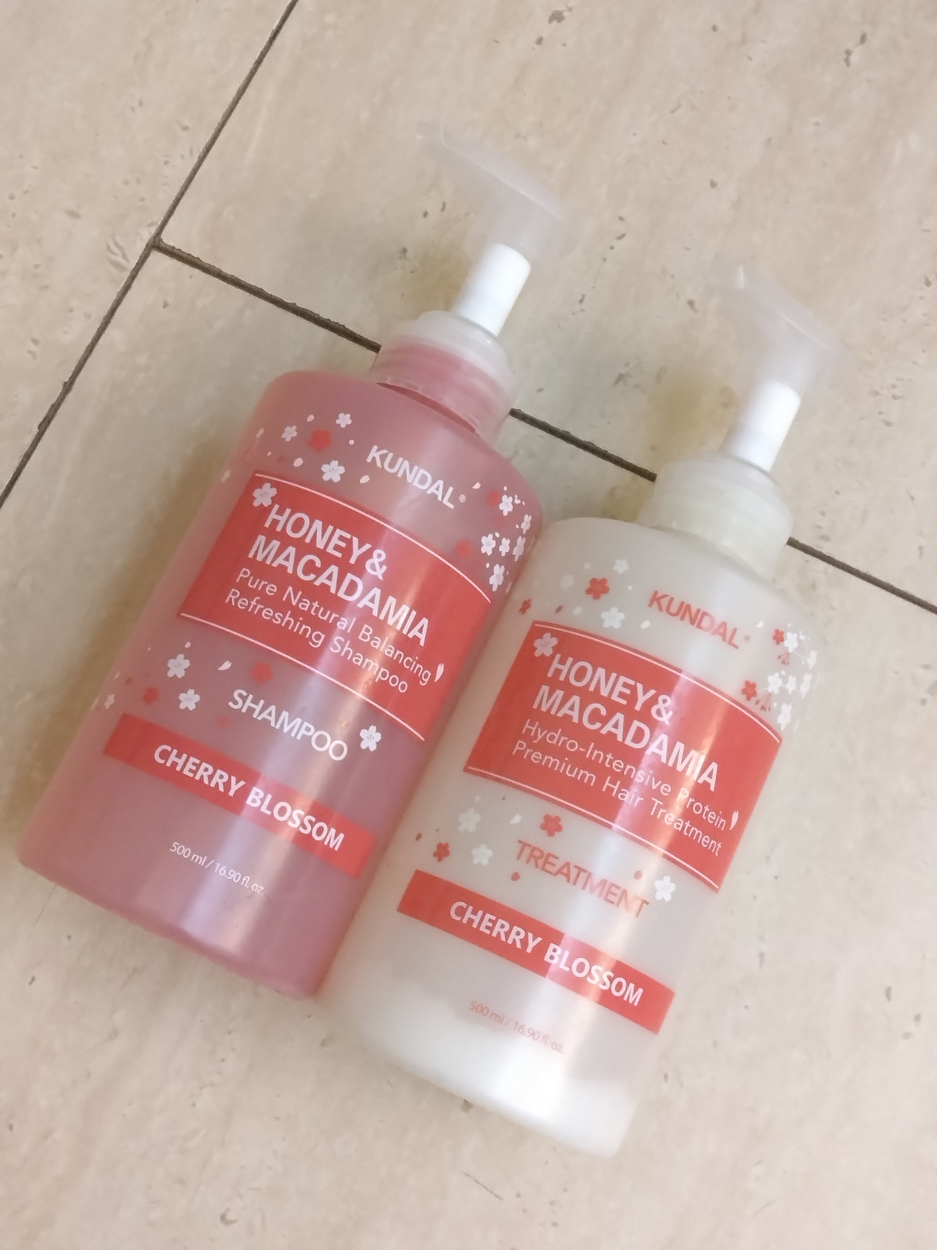 プレミアムヘアケア スペシャルセット スプリングエディション シャンプー＆トリートメント/KUNDAL/市販シャンプーを使ったクチコミ（1枚目）