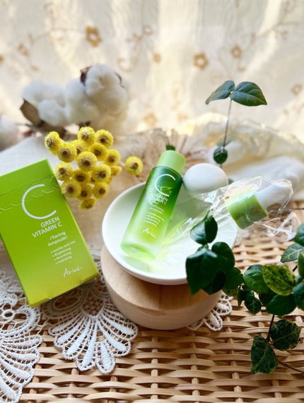 アリウル グリーンビタミンC トーニングセラム(アンプル)/Ariul/美容液を使ったクチコミ(5枚目)