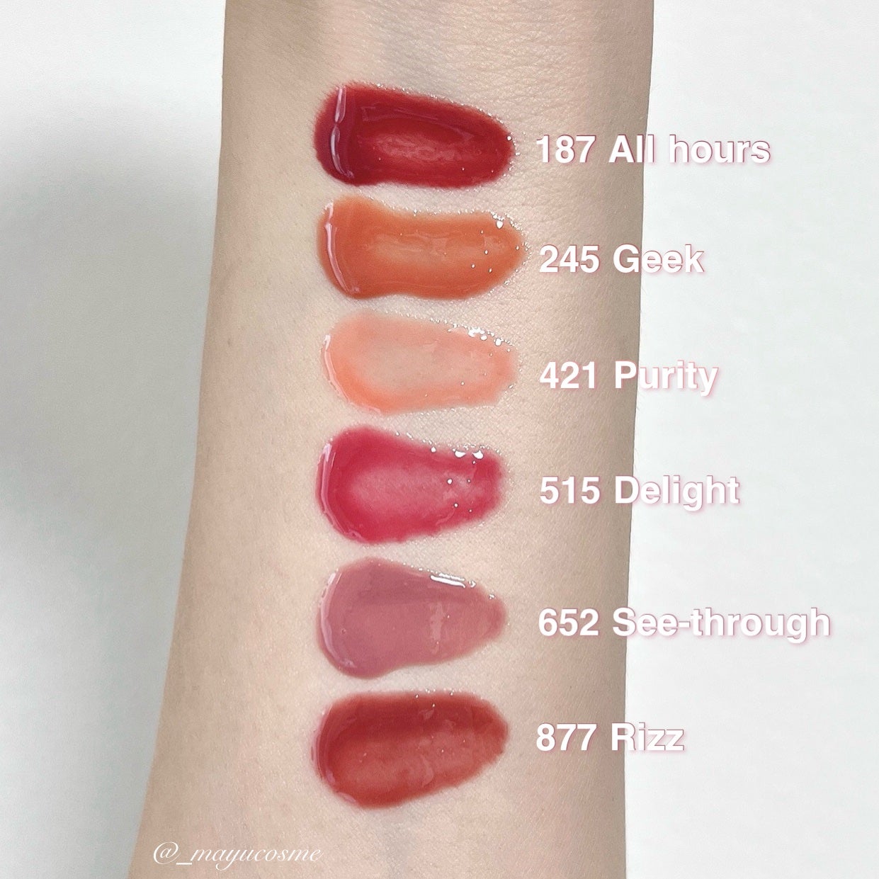 アンシーン バルーンティント/Oddtype/リップティントを使ったクチコミ(3枚目)