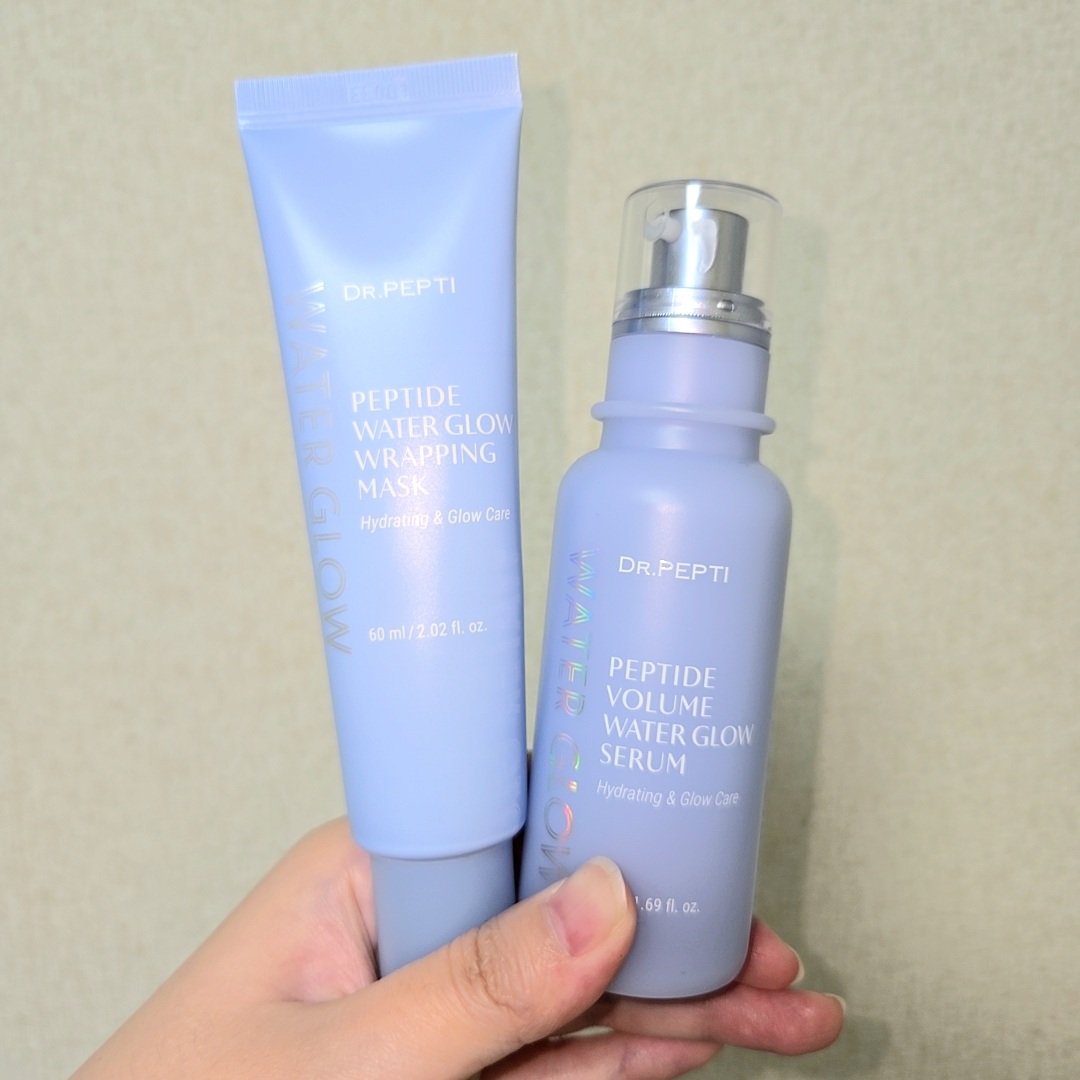 ペプチドボリュームウォーターグローセラム/DR.PEPTI/美容液を使ったクチコミ（1枚目）