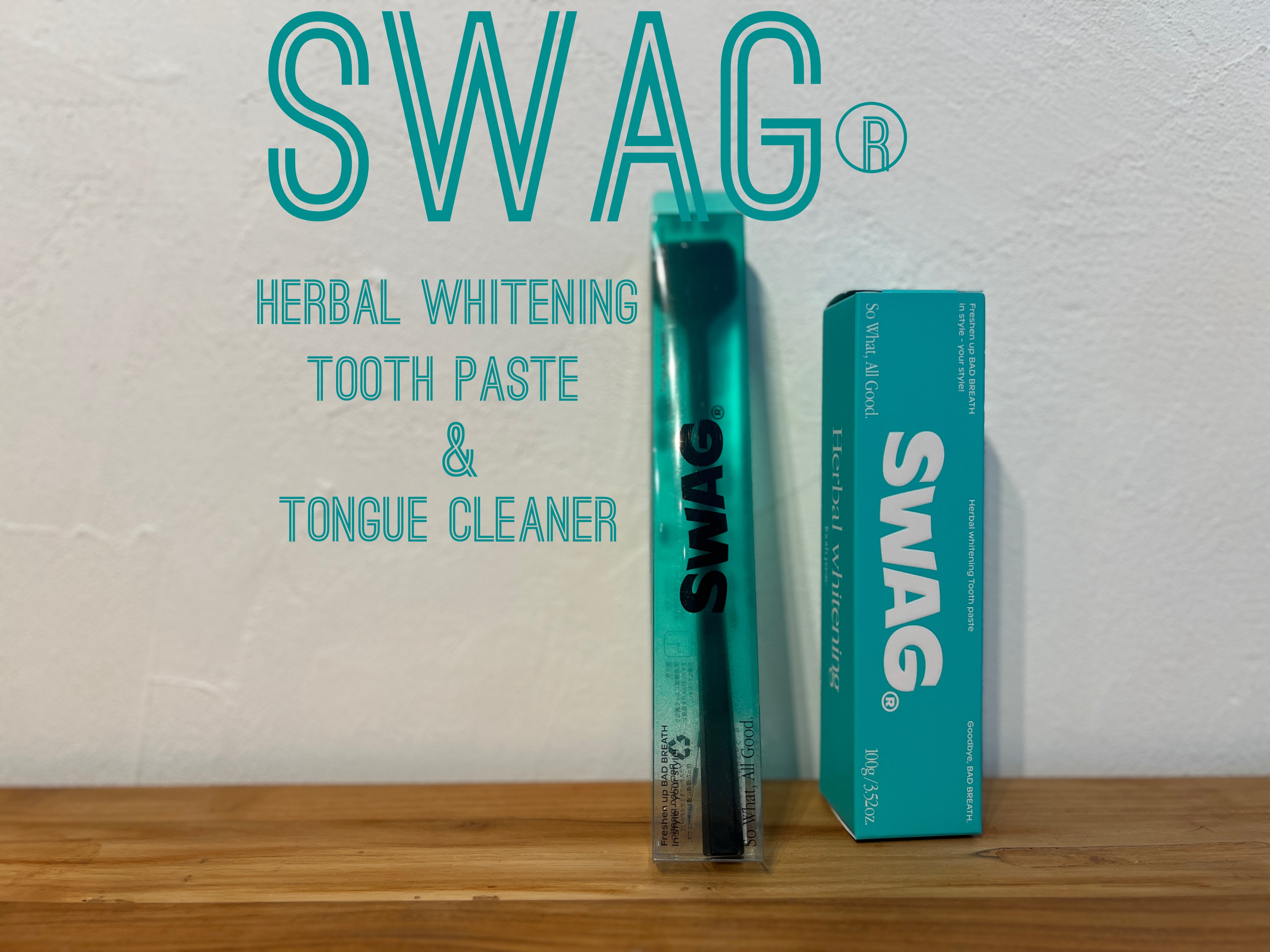 ハーバルホワイトニング トゥースペースト/SWAG/歯磨き粉を使ったクチコミ（1枚目）