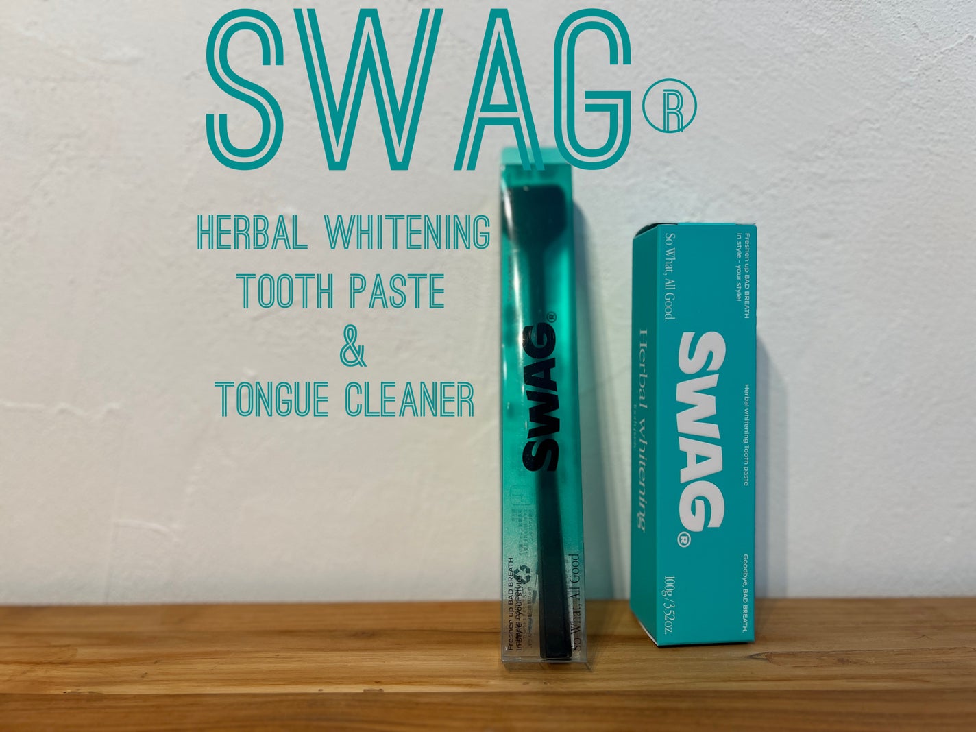 ハーバルホワイトニング トゥースペースト/SWAG/歯磨き粉を使ったクチコミ(1枚目)