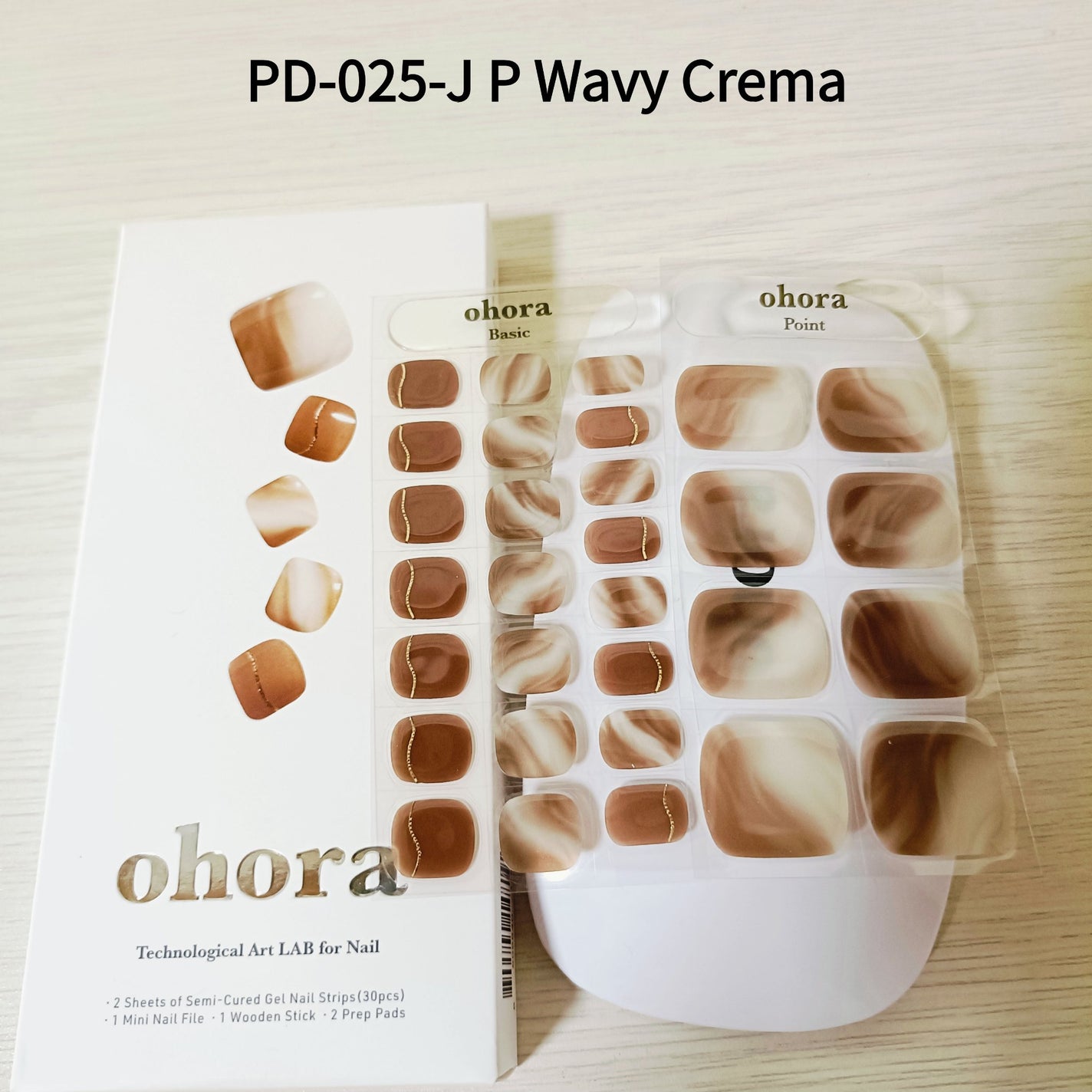 セミキュアジェルネイル(ハンド)/ohora/ネイルシールを使ったクチコミ(3枚目)