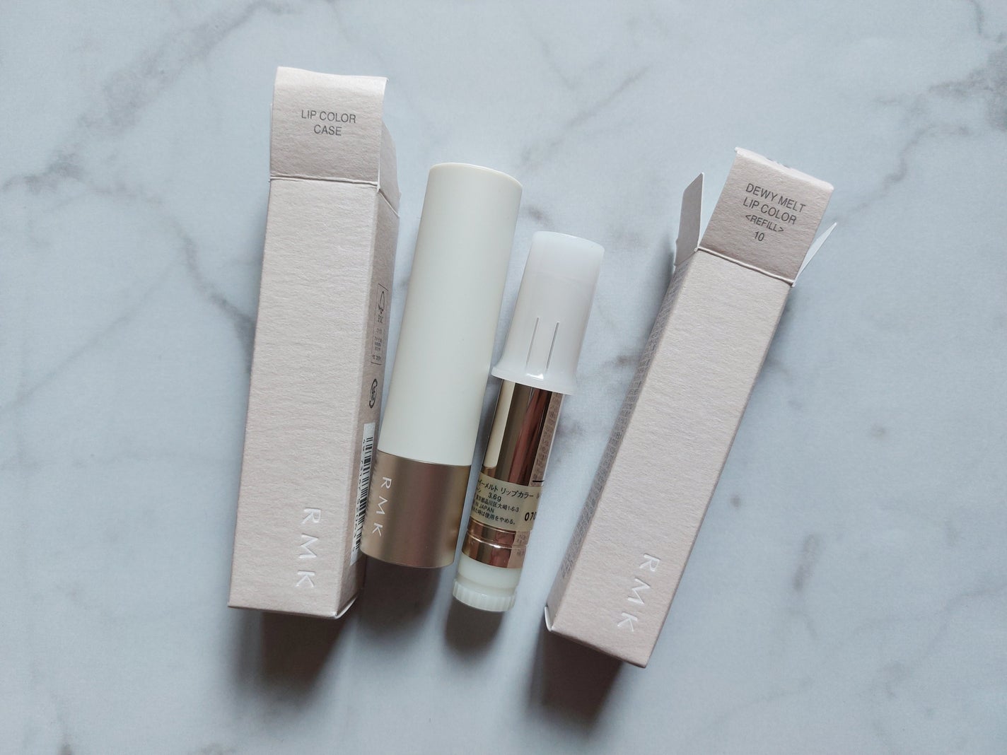 RMK デューイーメルト リップカラー/RMK/口紅を使ったクチコミ(4枚目)
