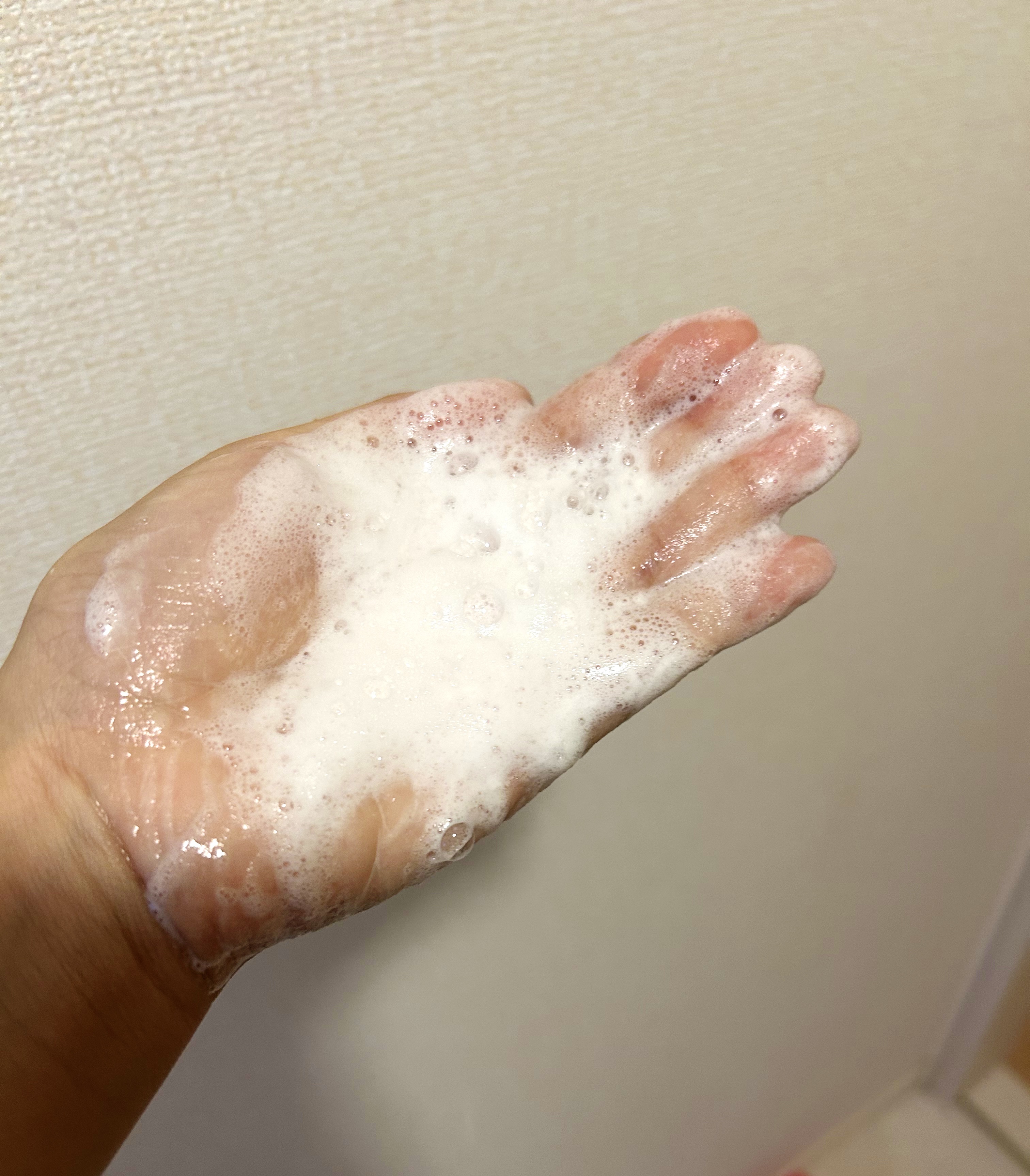 PDRN ピンクホイップクレンザー/MEDICUBE/泡洗顔を使ったクチコミ（2枚目）