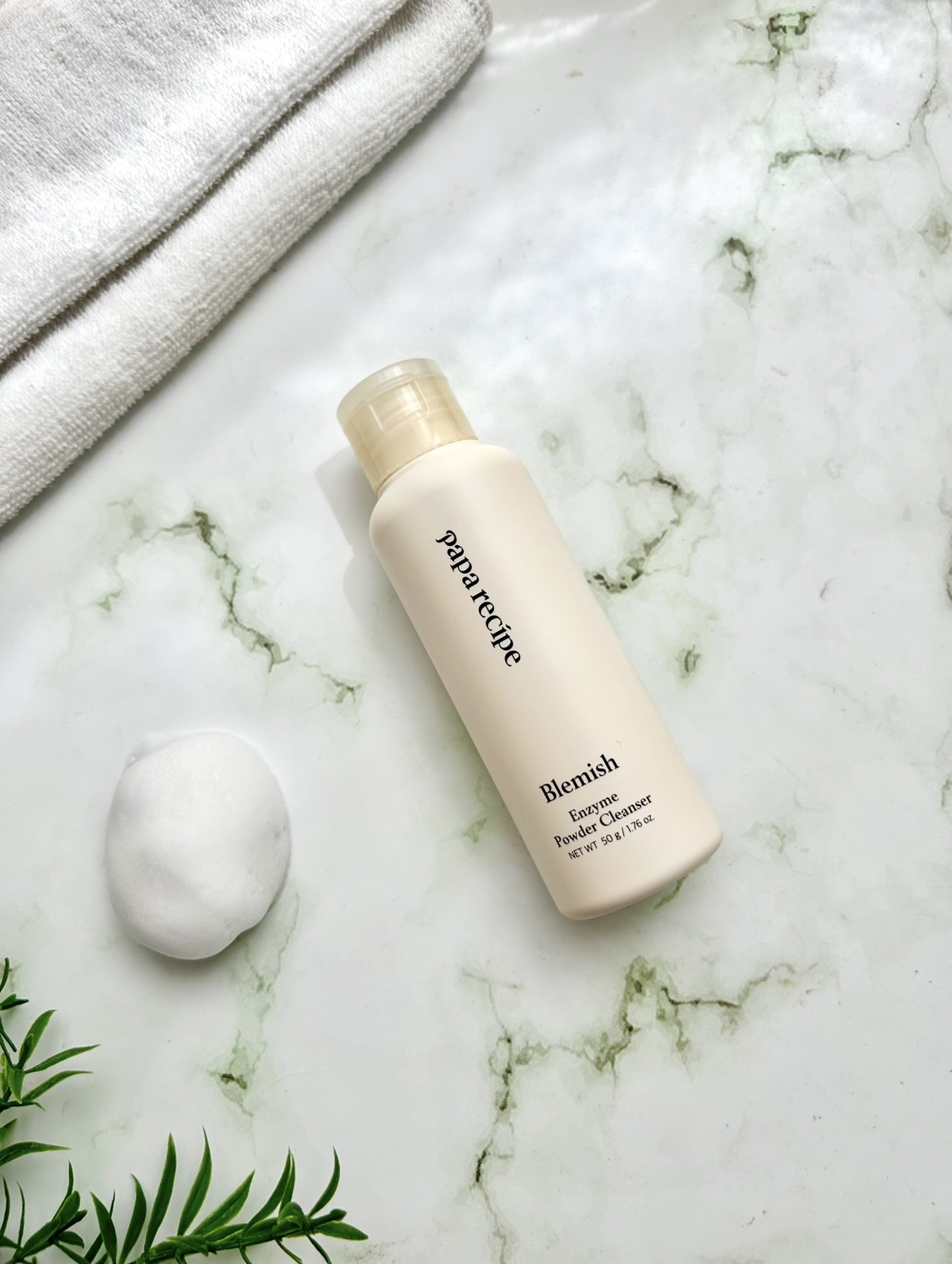 ブレミッシュ 酵素 洗顔パウダー/PAPA RECIPE/洗顔パウダーを使ったクチコミ（1枚目）