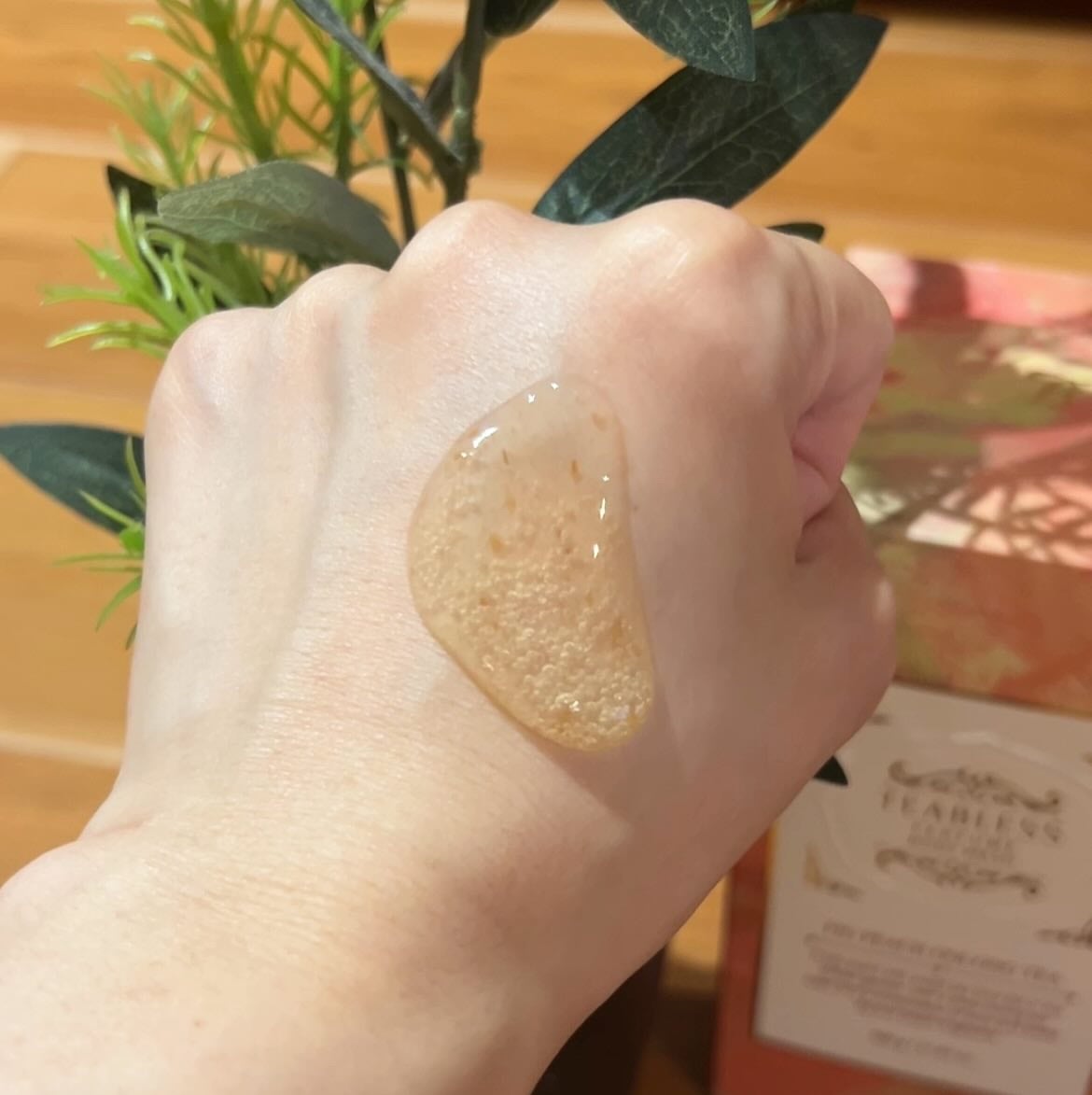 パフュームボディウォッシュ フィグピーチウーロンティー/TEABLESS/ボディソープを使ったクチコミ(3枚目)