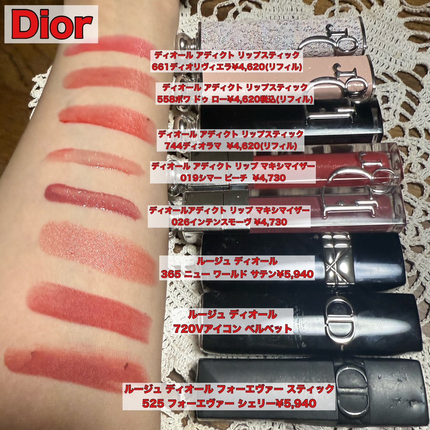 ルージュ ディオール/Dior/口紅を使ったクチコミ(1枚目)