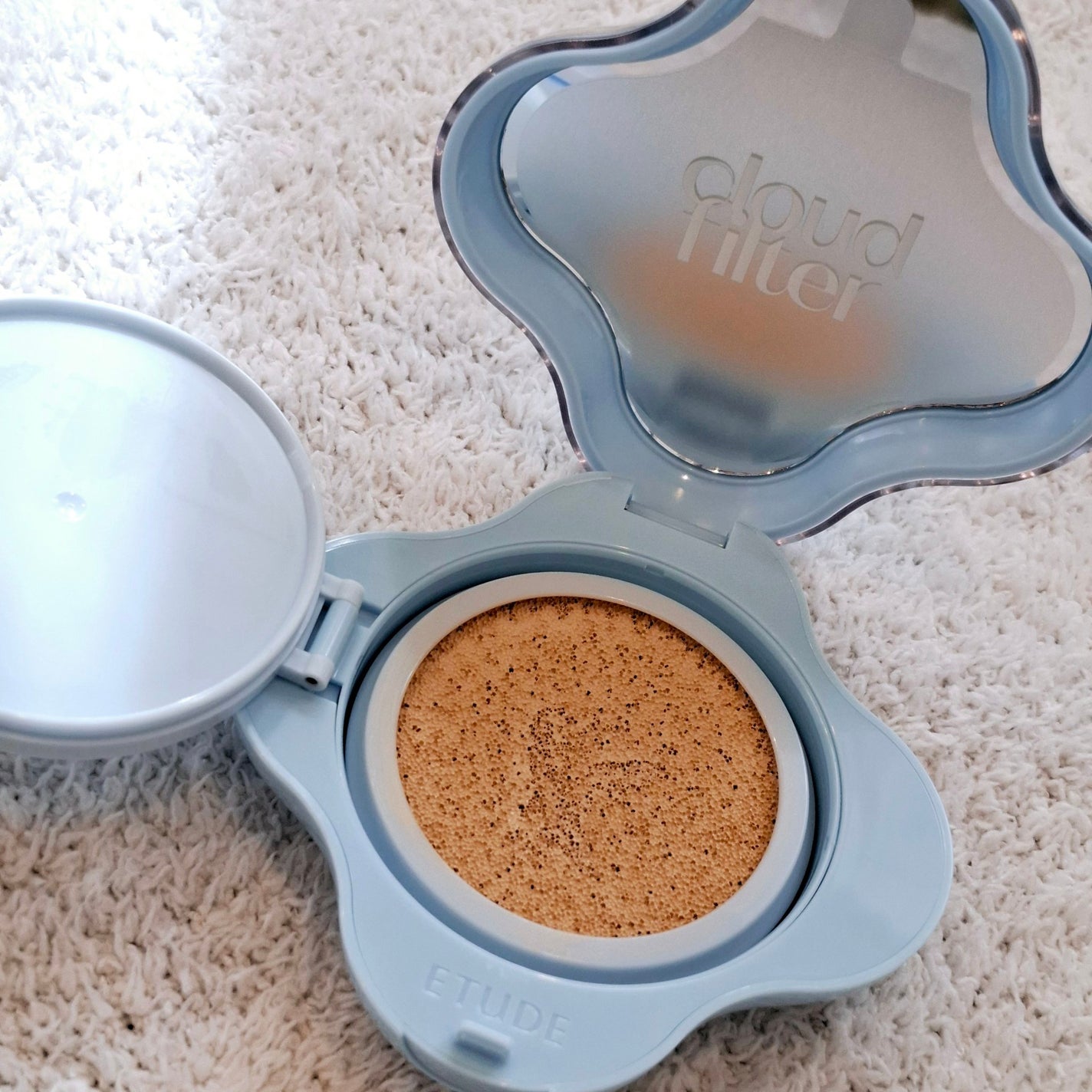 クラウドフィルタークッション/ETUDE/クッションファンデーションを使ったクチコミ(3枚目)