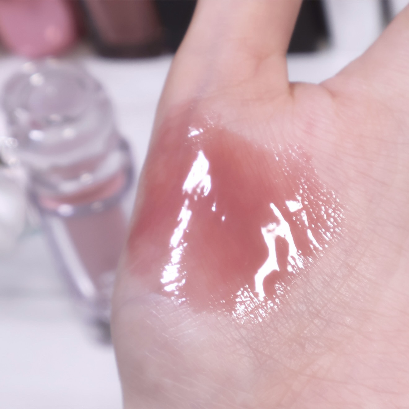 ラカ　マキシグレイヤーティント ＃604　ミスティー/Laka/リップティントを使ったクチコミ（1枚目）