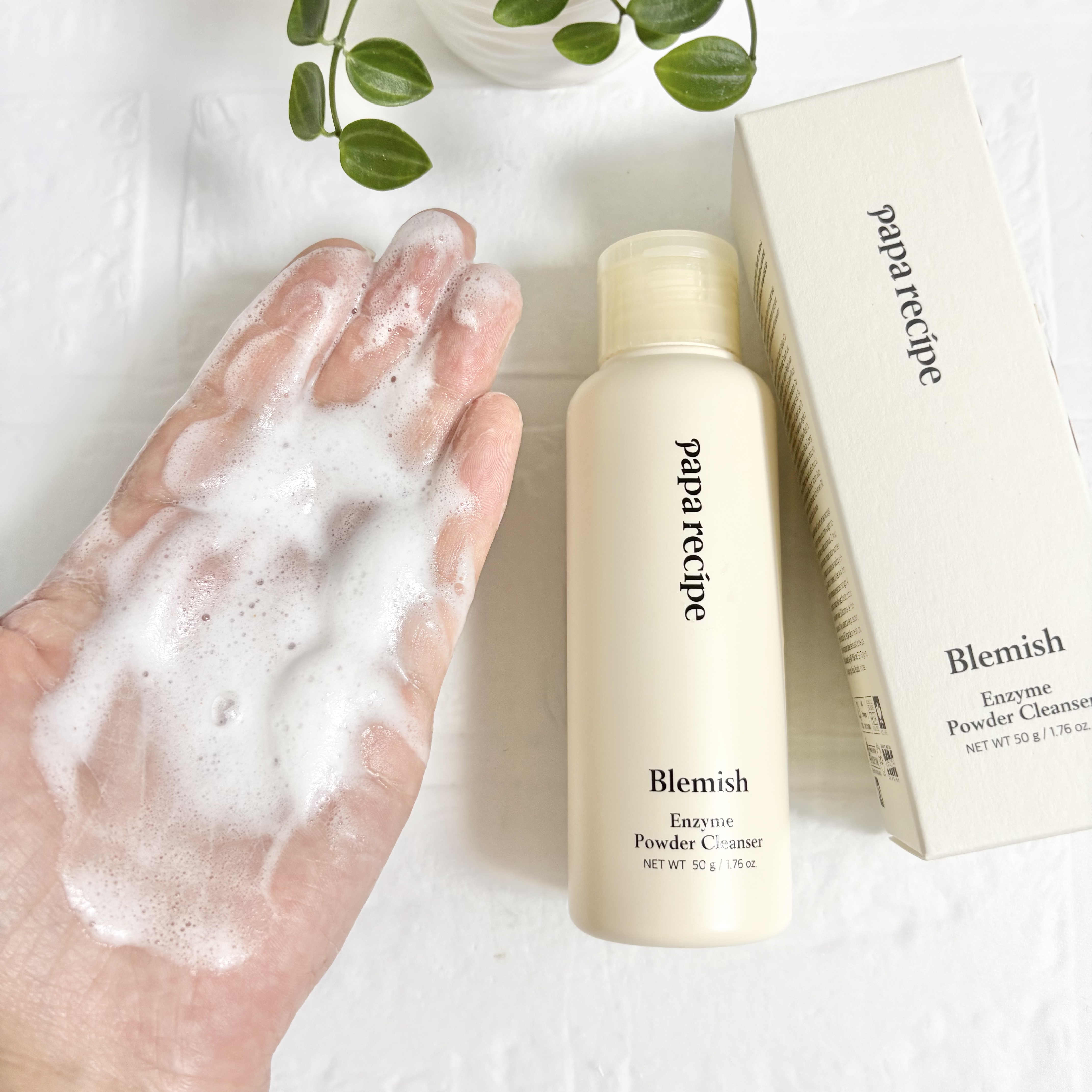 ブレミッシュ 酵素 洗顔パウダー/PAPA RECIPE/洗顔パウダーを使ったクチコミ（3枚目）