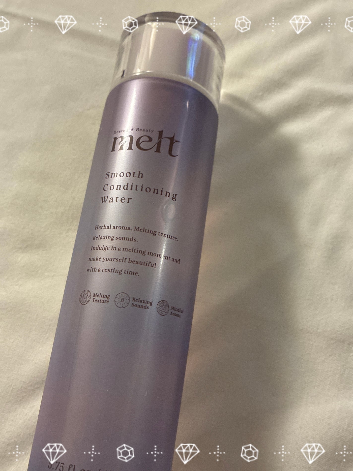 スムース コンディショニング ウォーター/melt/アウトバストリートメントを使ったクチコミ(1枚目)