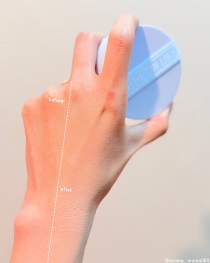 スタンプスキンフィットクッションエアリー/THE TOOL LAB/クッションファンデーションを使ったクチコミ(8枚目)