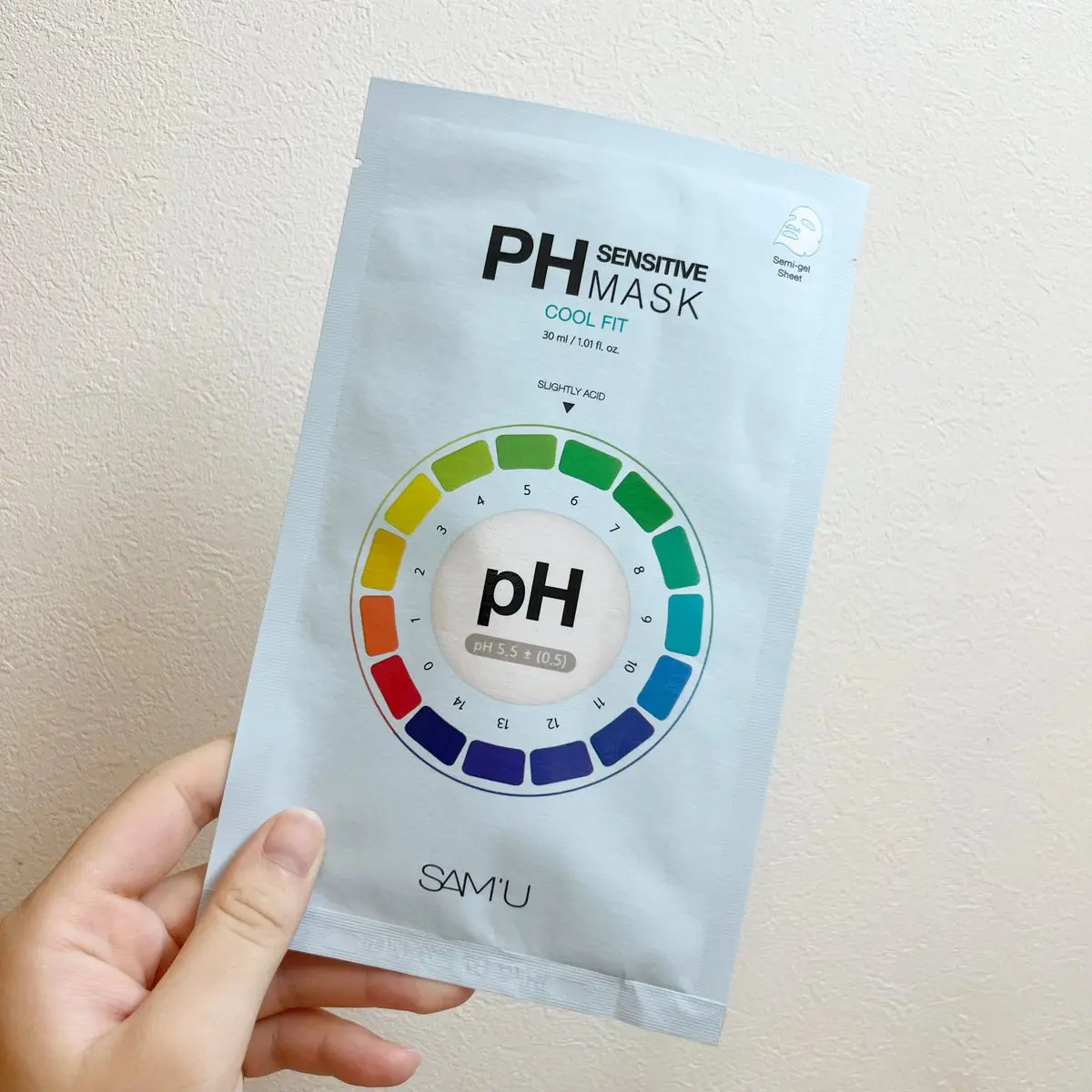 PHセンシティブマスク クールフィット 1枚入/SAM'U/シートマスク・パックを使ったクチコミ（1枚目）