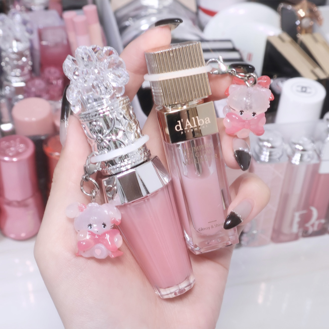 プランピングリップグロウムードボリューマイザー/ダルバ/リップグロスを使ったクチコミ（1枚目）