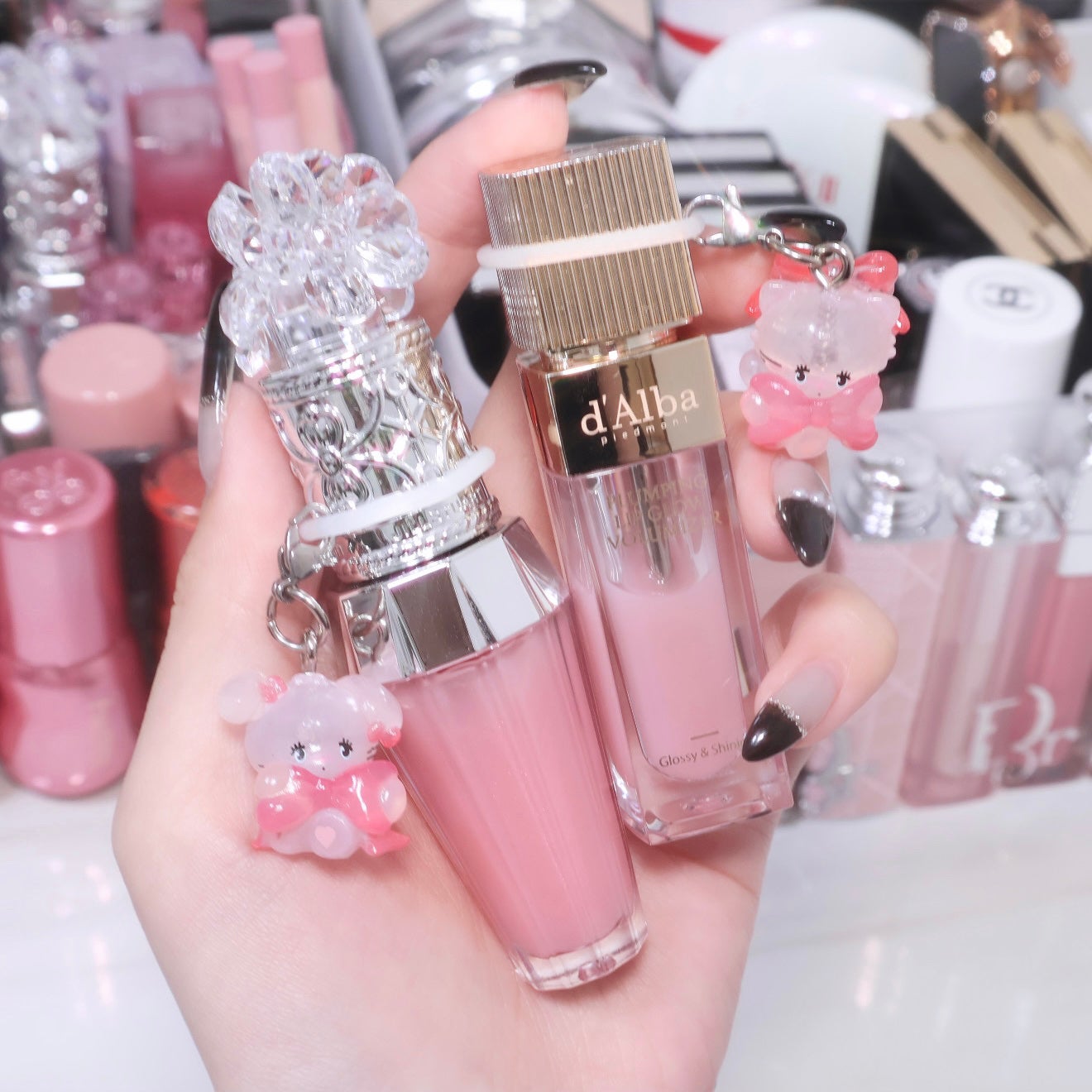 ジルスチュアート クリスタルブルーム リップブーケ セラム/JILL STUART/リッププランパーを使ったクチコミ(1枚目)