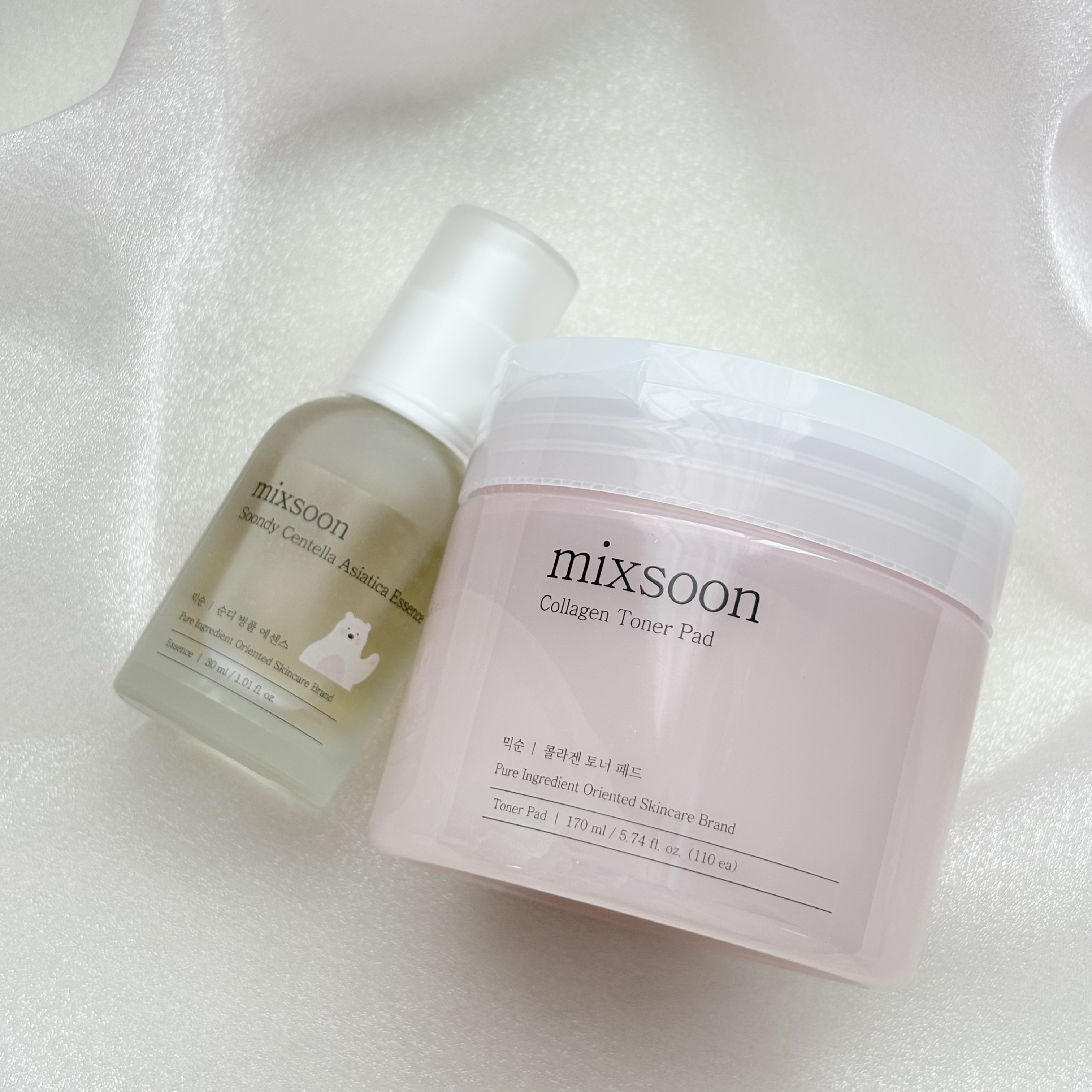 コラーゲントナーパッド/mixsoon/トナーパッドを使ったクチコミ（1枚目）