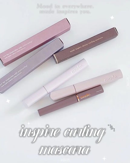 MD インスパイアロングラッシュ カーリングマスカラ/mude/マスカラを使ったクチコミ(1枚目)