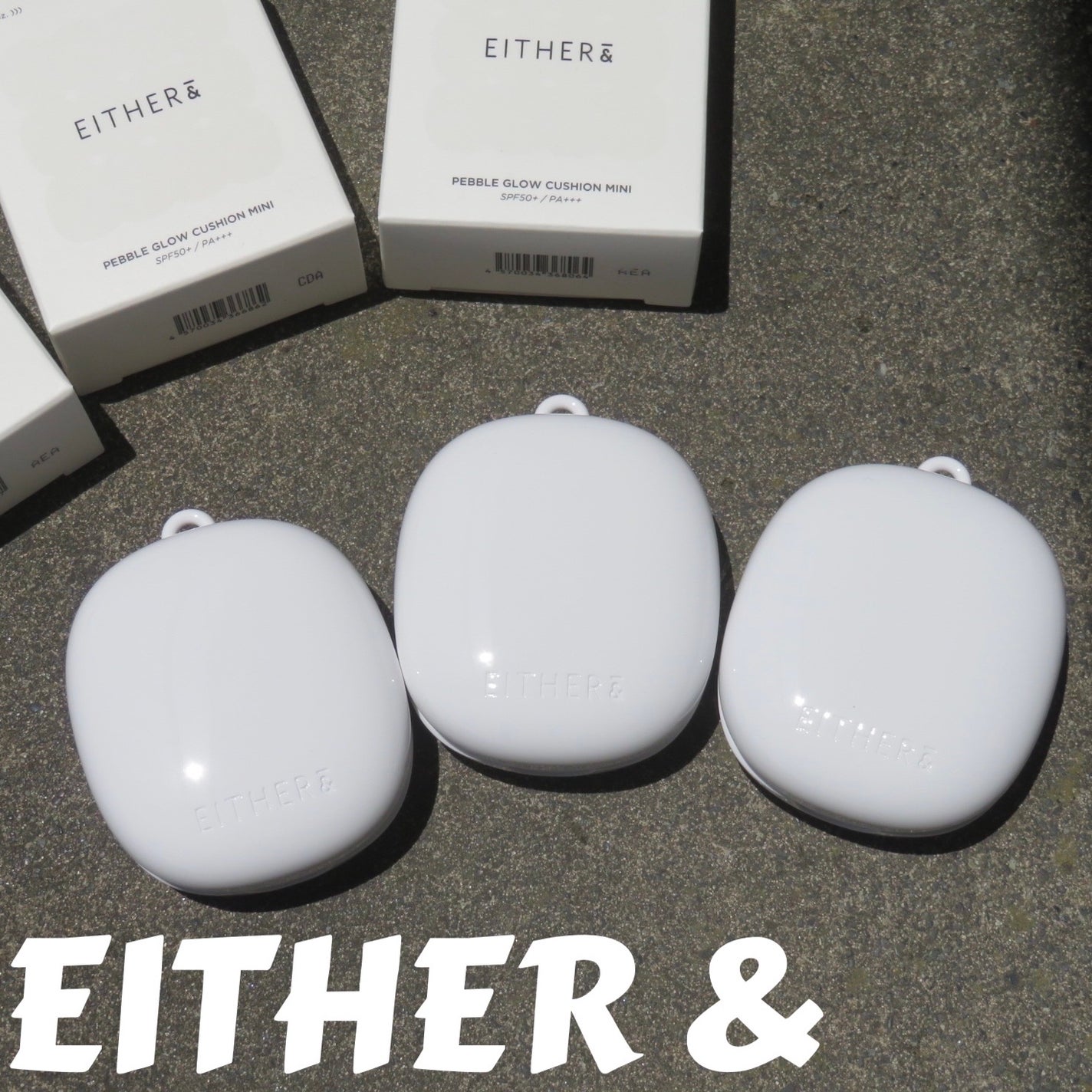 プベルグロウクッション ミニ/EITHER&/クッションファンデーションを使ったクチコミ(1枚目)