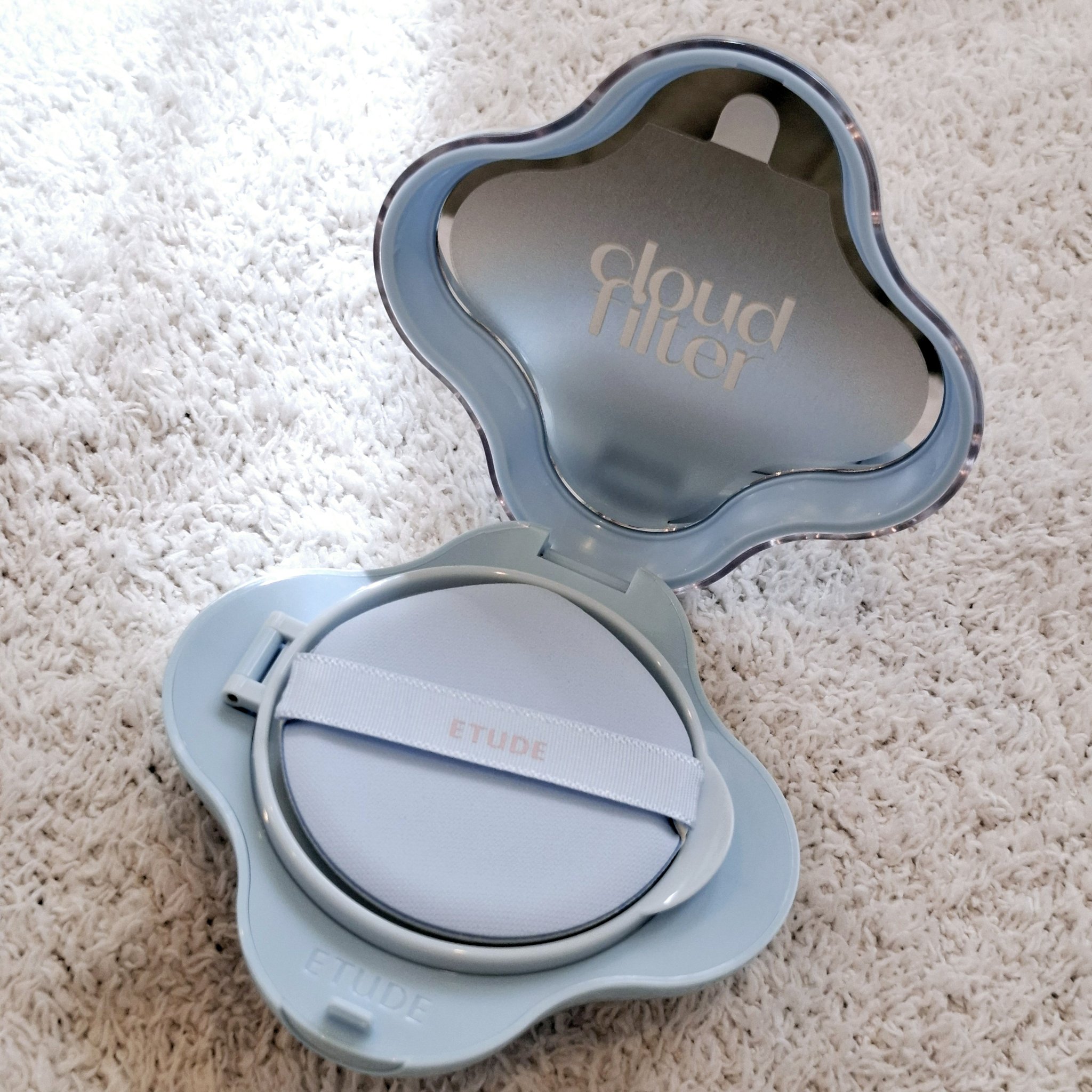 クラウドフィルタークッション/ETUDE/クッションファンデーションを使ったクチコミ（2枚目）