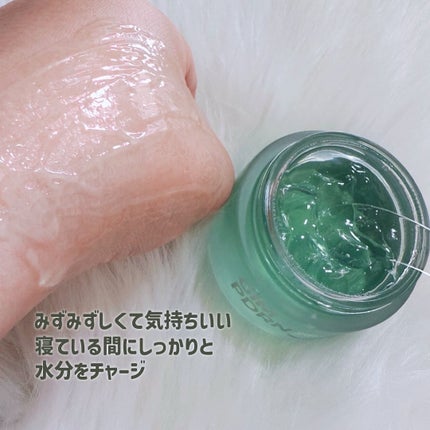 海苔PDRNディープスリープマスク/Isntree/オールインワン化粧品を使ったクチコミ(3枚目)