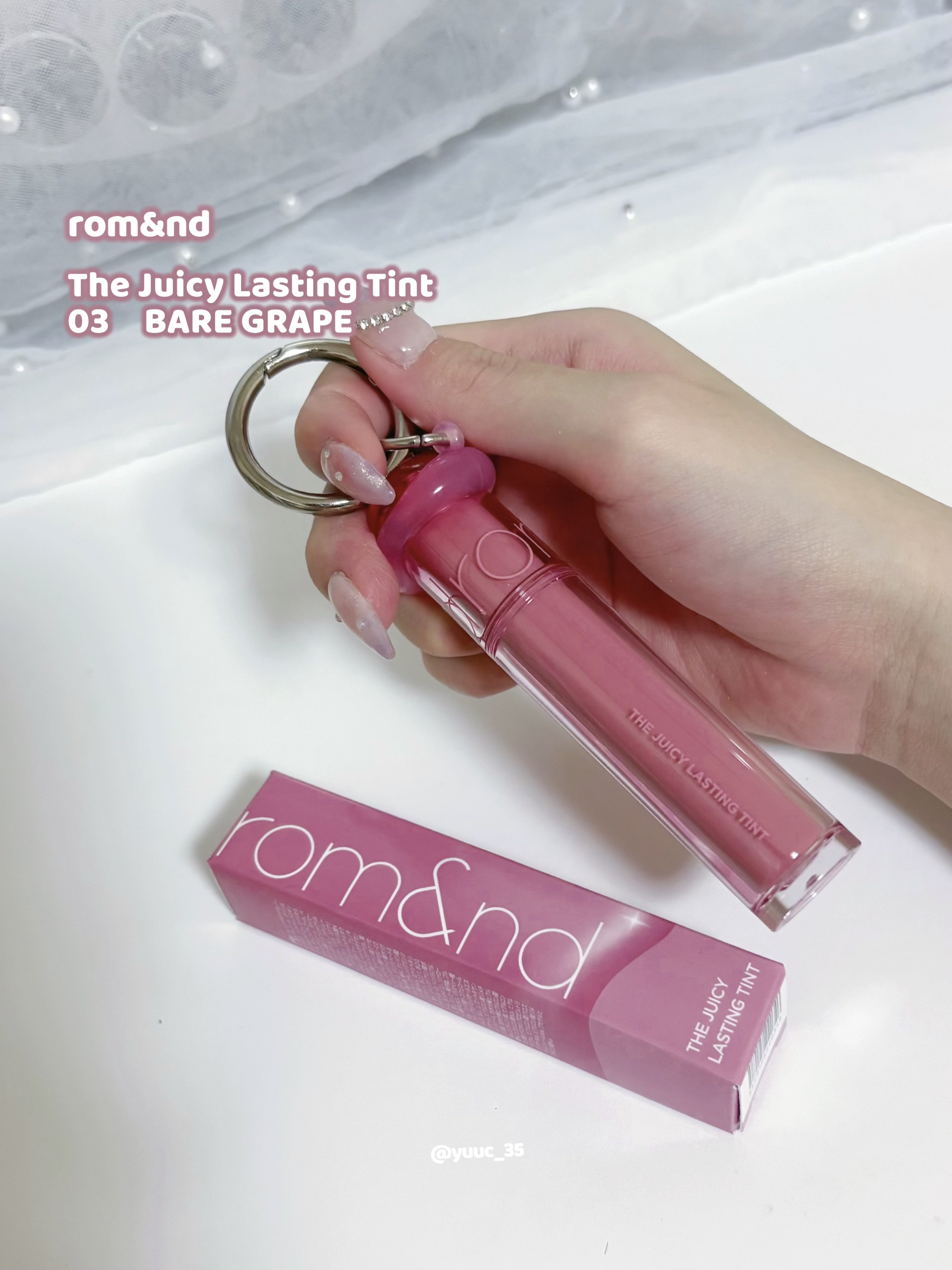 カラーリップマット/rom&nd/口紅を使ったクチコミ（3枚目）