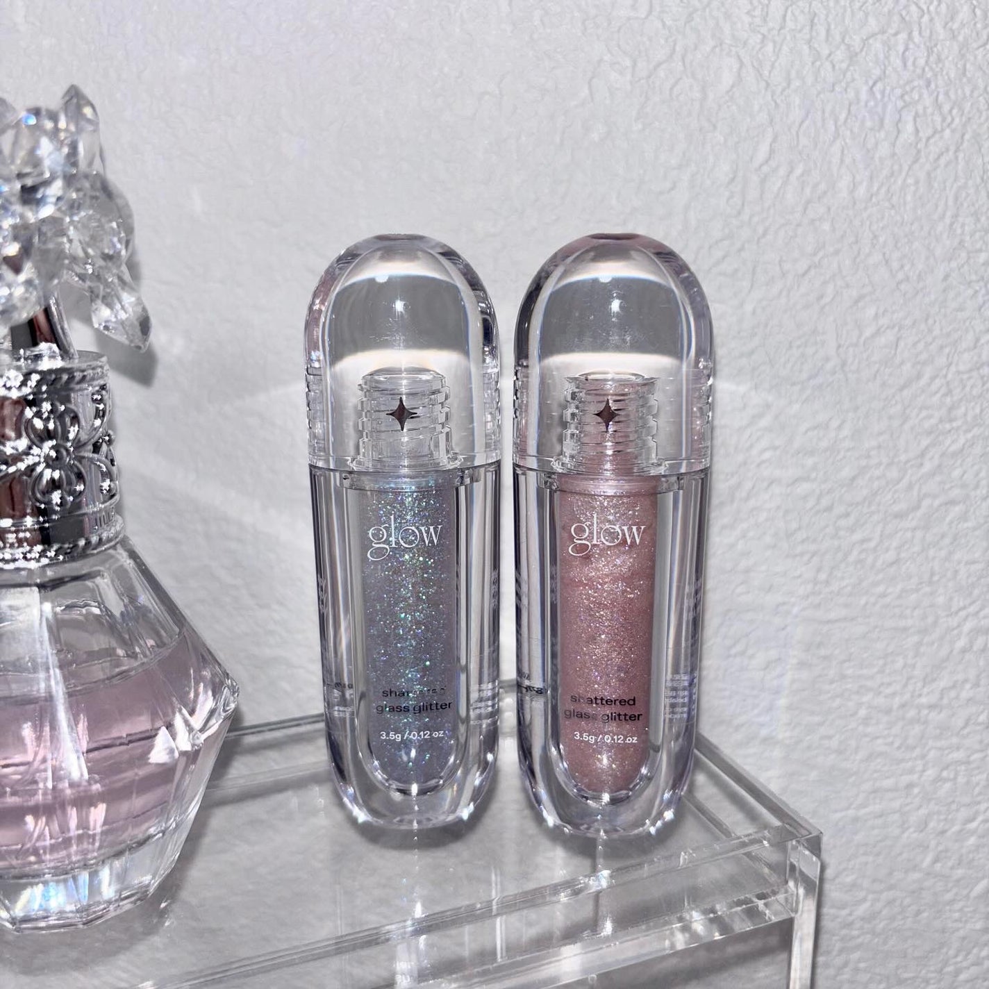グラスグリッター/glow/グリッターを使ったクチコミ(1枚目)