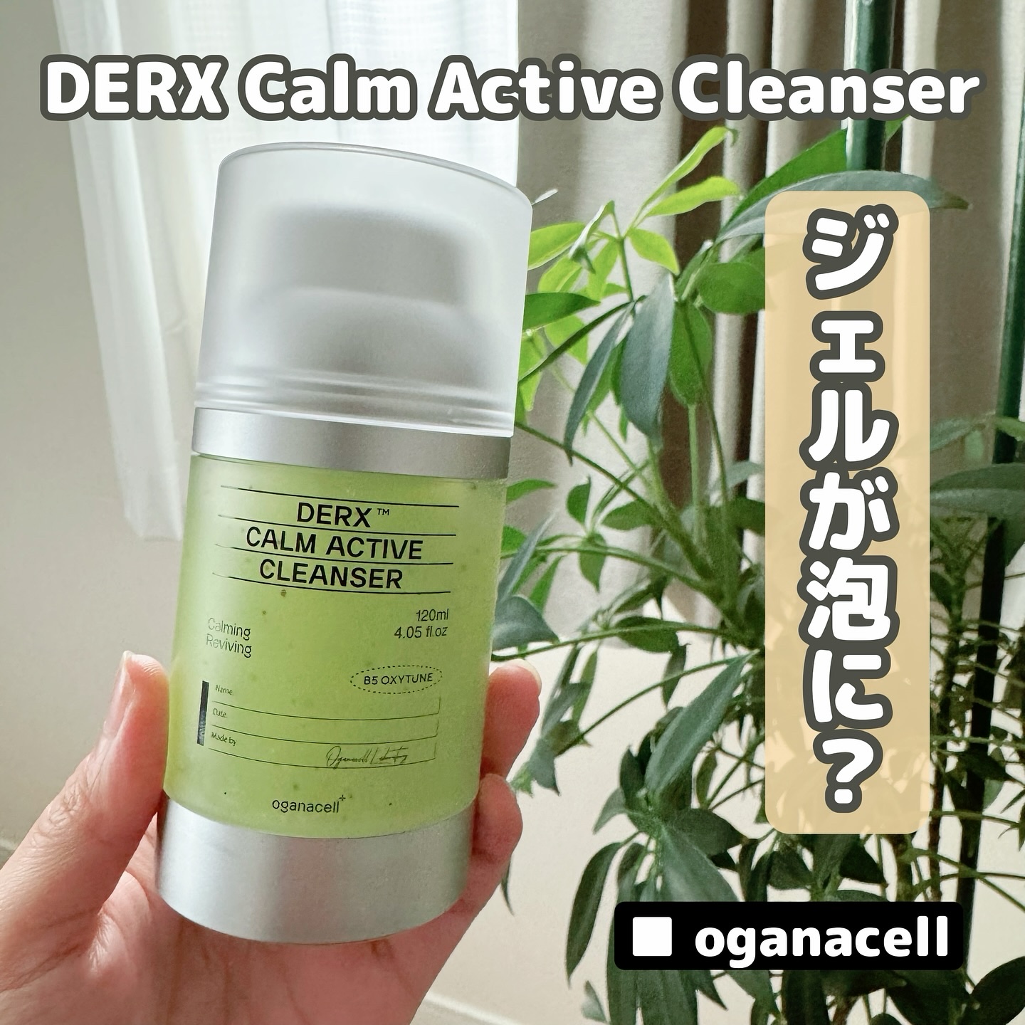 ◇◇◇◇◇
⁡
**************************************
⁡
『DERX Calm Active Cleanser / oganacell🔆』
⁡
韓国にある皮膚科が開発したクレンザー 🇰🇷✨ソン・