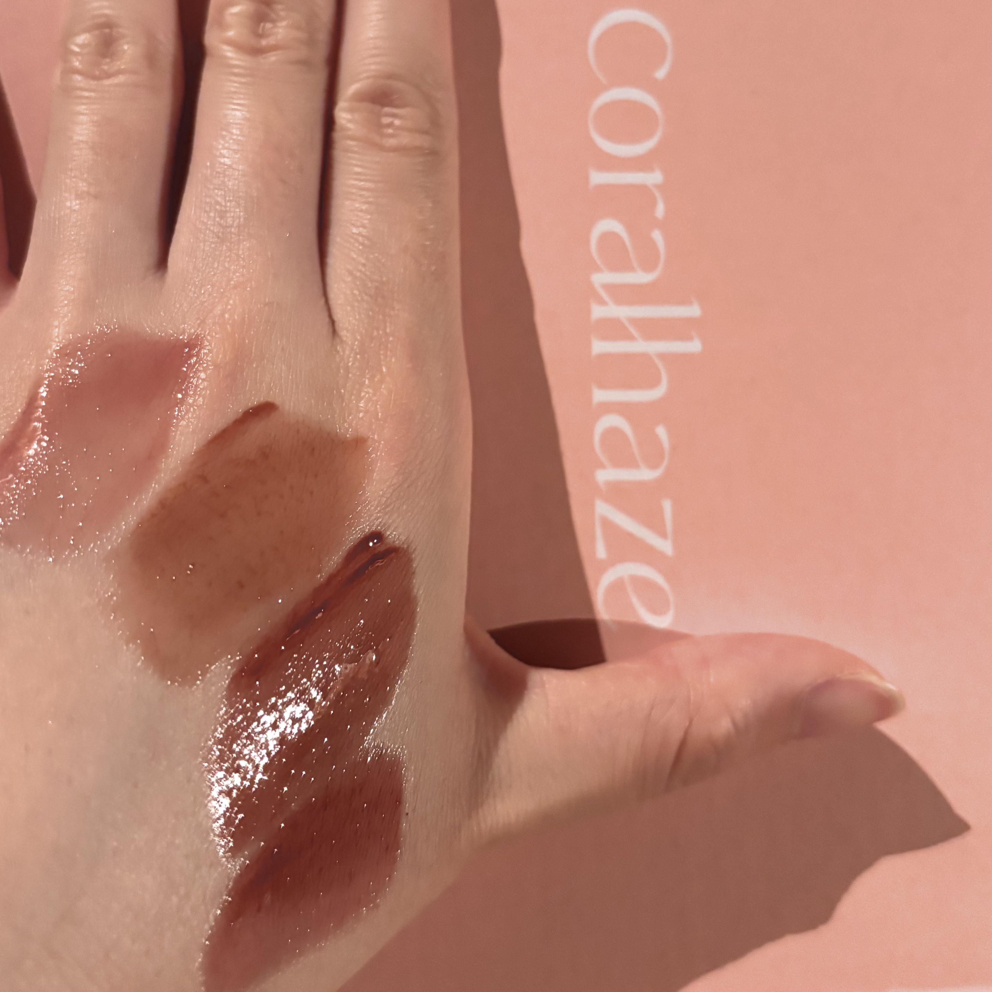 デュードロップ/Coralhaze/リップティントを使ったクチコミ（3枚目）