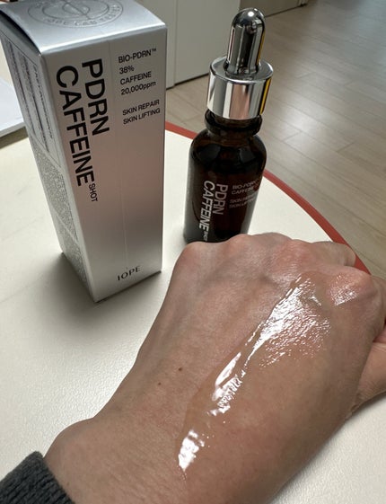 PDRNカフェインショット/IOPE/美容液を使ったクチコミ(3枚目)