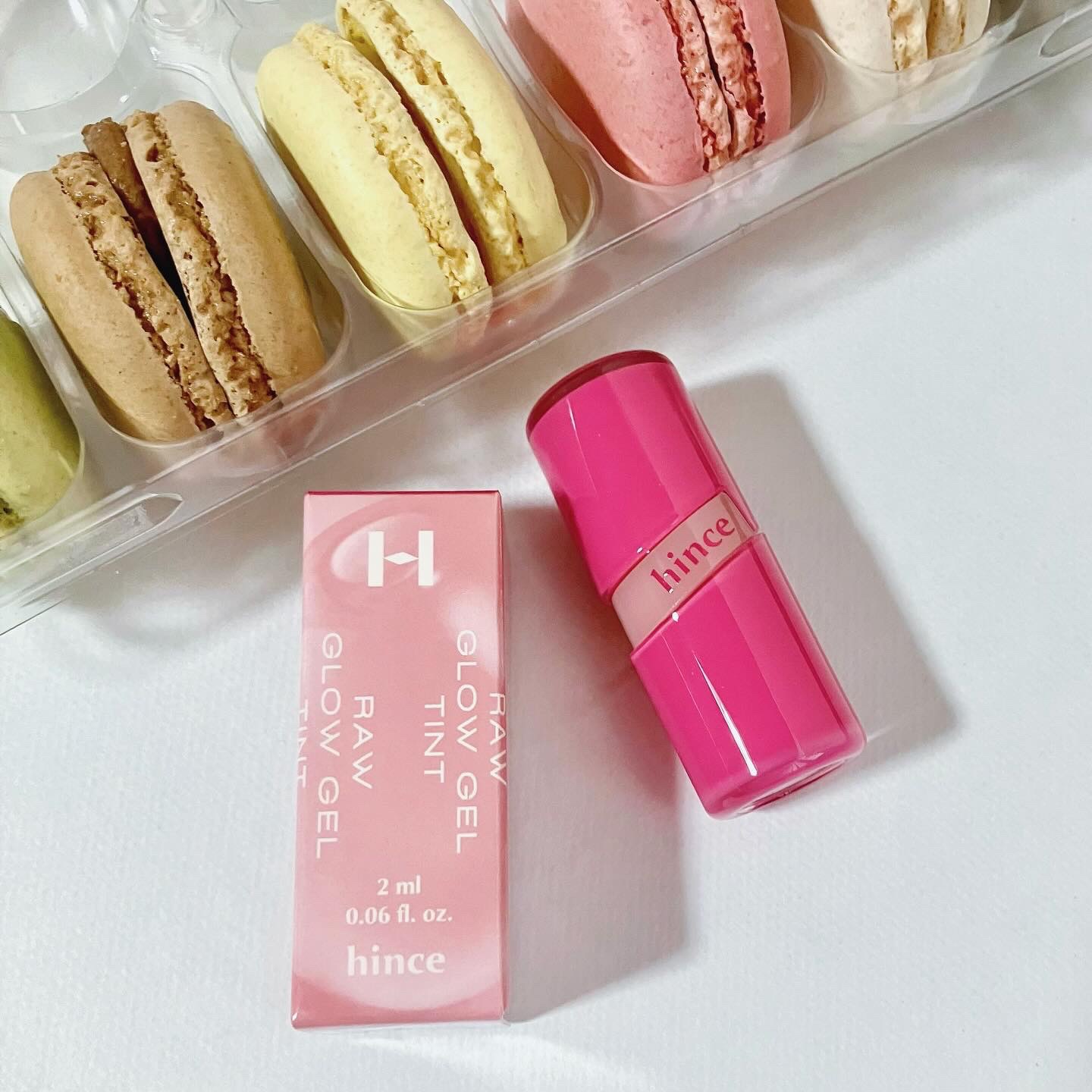 ロウグロウジェルティント R022 ロウ・カレント（ミニ）/hince/リップティントを使ったクチコミ（2枚目）