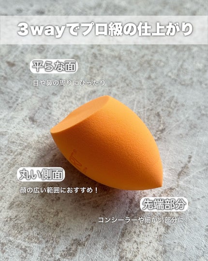 Miracle Complexion Sponge/Real Techniques/パフ・スポンジを使ったクチコミ(2枚目)