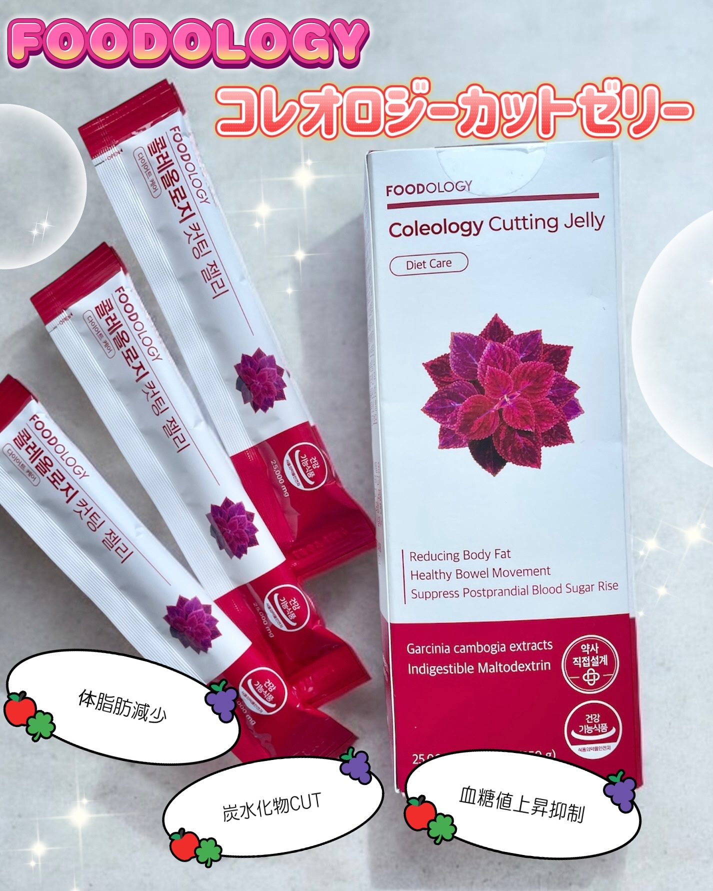 コレオロジーカットゼリー/FOODOLOGY/食品を使ったクチコミ（3枚目）