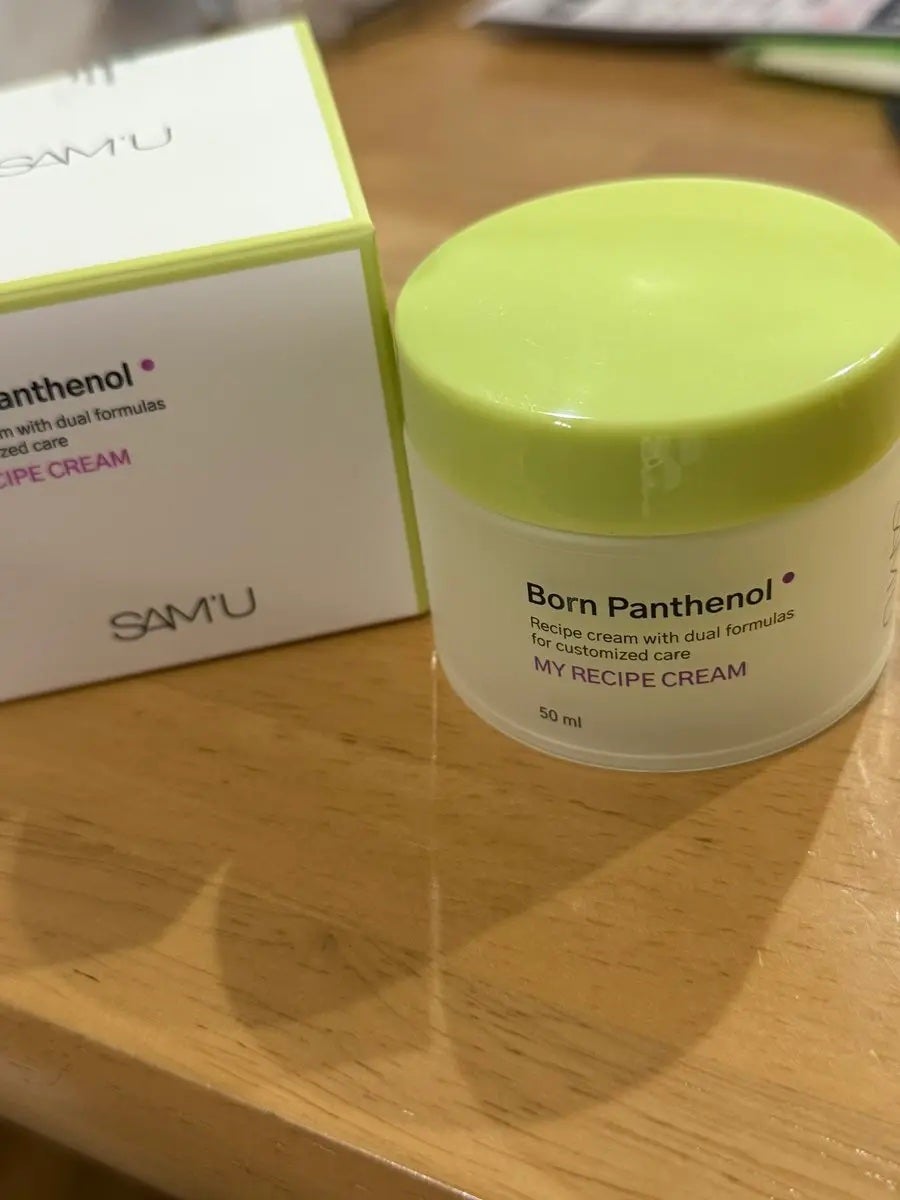 ボーンパンテノールマイレシピクリーム/SAM'U/フェイスクリームを使ったクチコミ(1枚目)