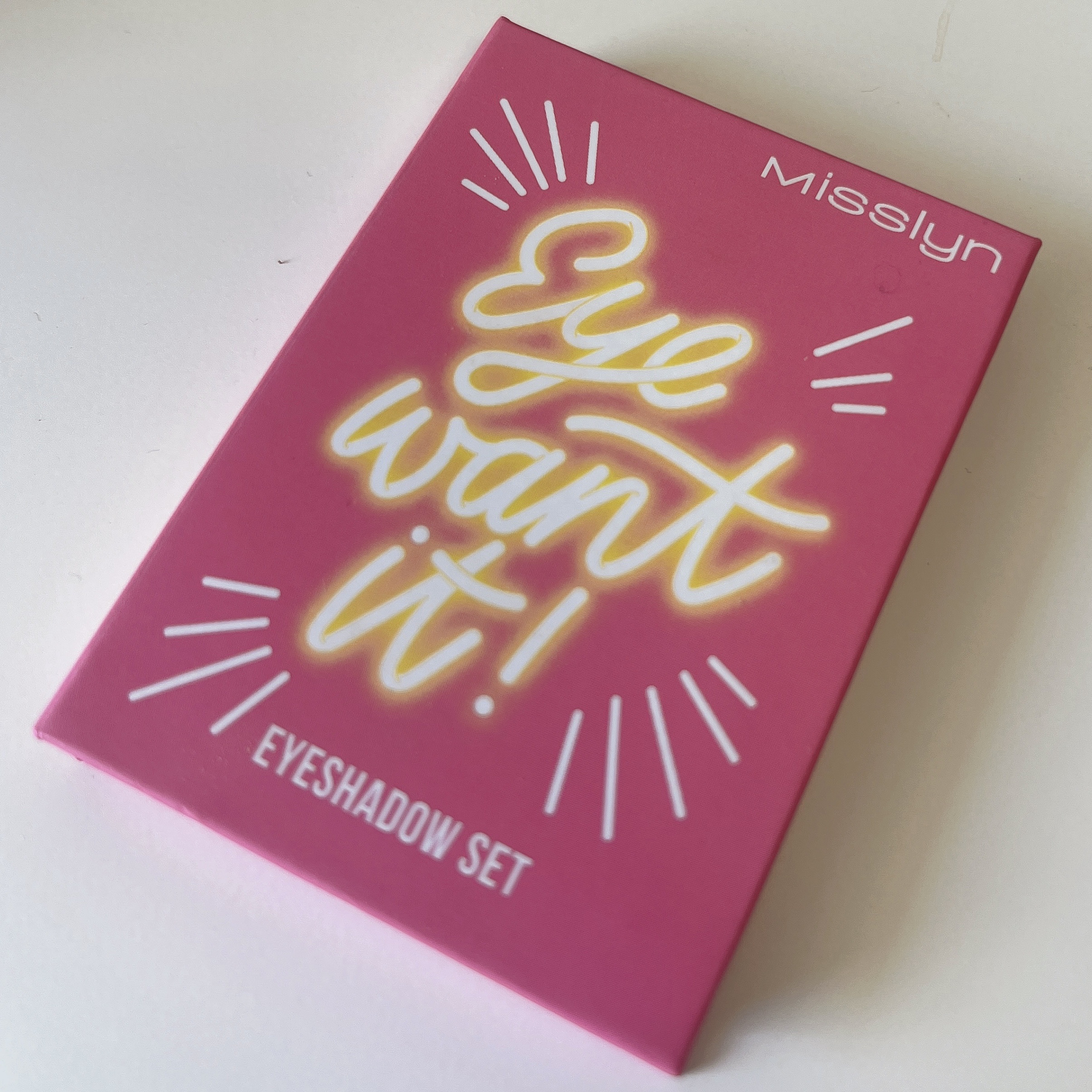 アイ ウォントイット！アイシャドウ セット/Misslyn/アイシャドウパレットを使ったクチコミ（2枚目）