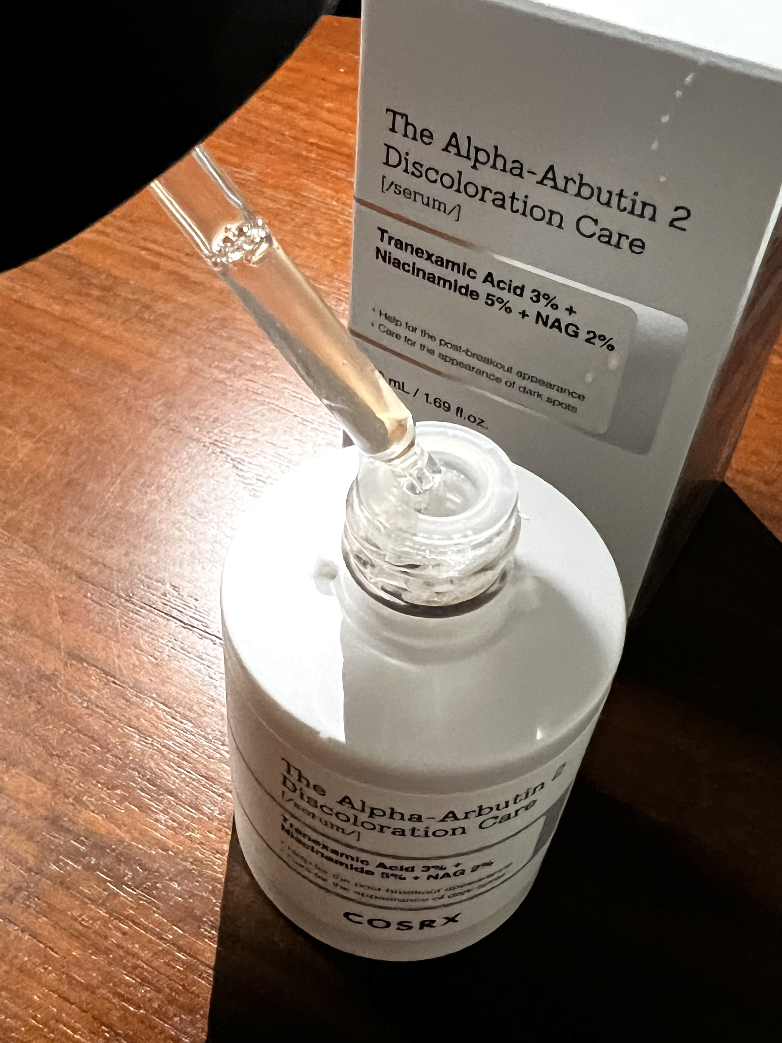 RXザ・アルファアルブチン2 ニキビ跡ケアセラム/COSRX/美容液を使ったクチコミ（2枚目）